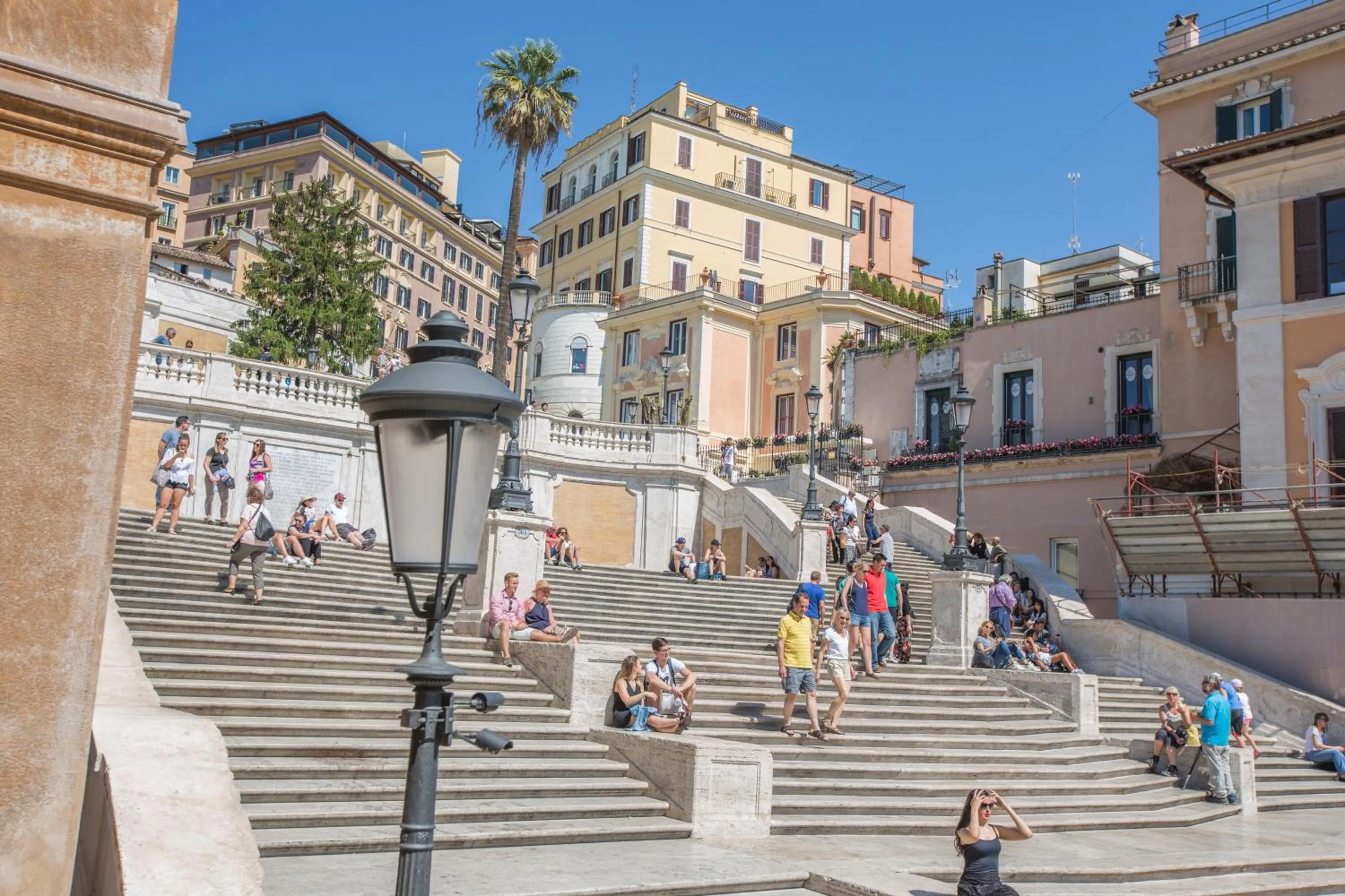Facade/entrance in Royal Suite Trinità Dei Monti