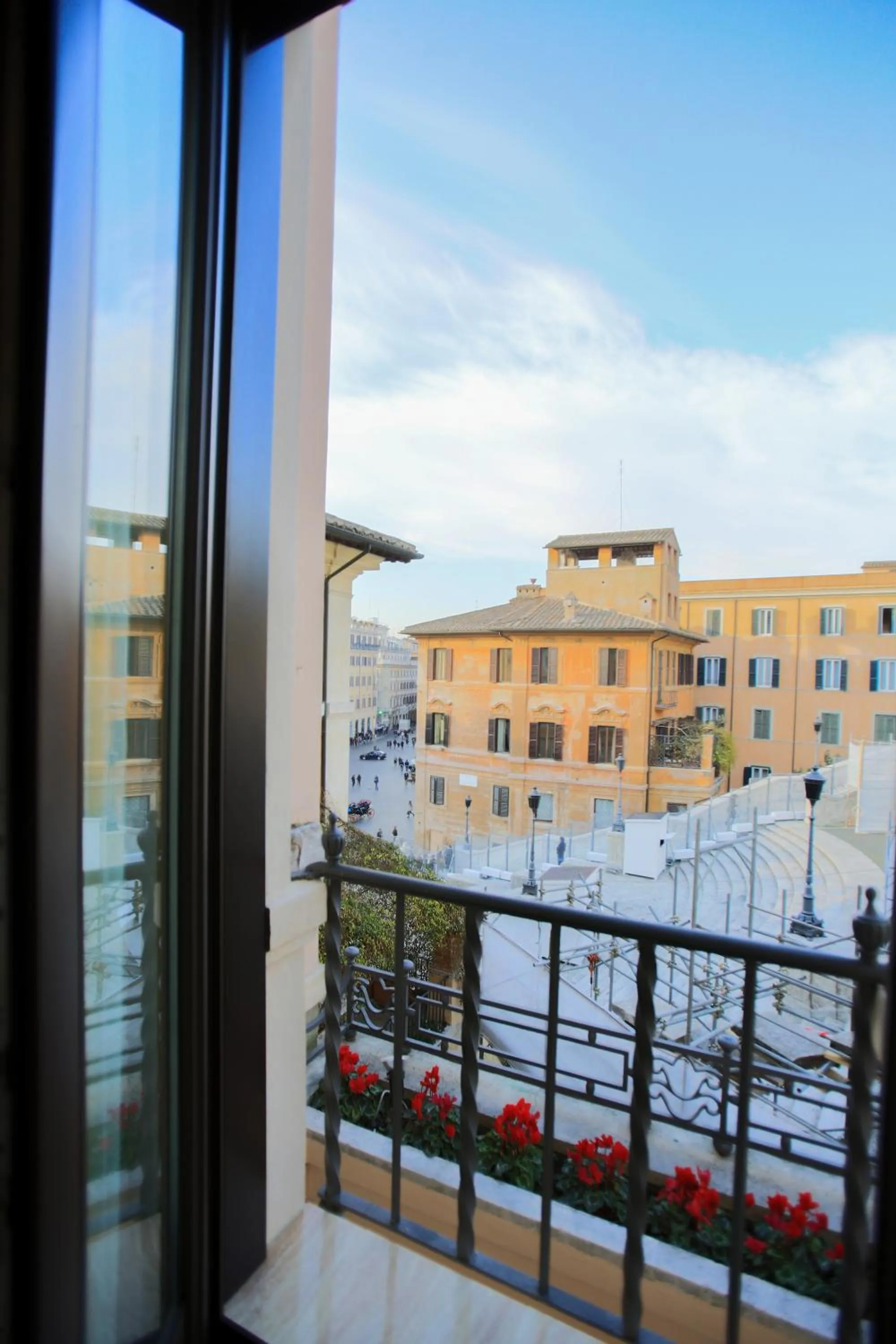 Landmark view in Royal Suite Trinità Dei Monti