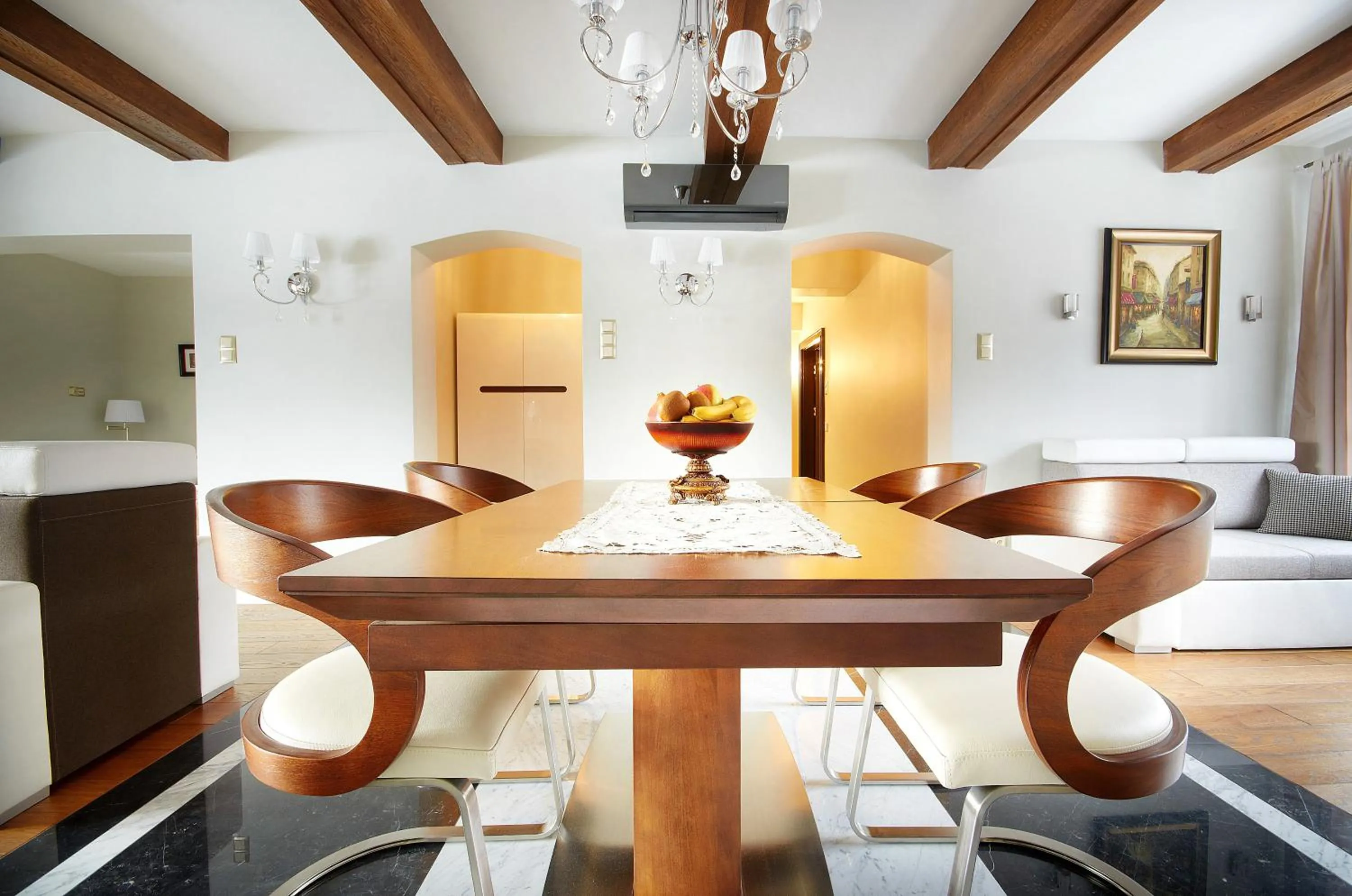 Living room in Komturia Old Town by Fahrenheit