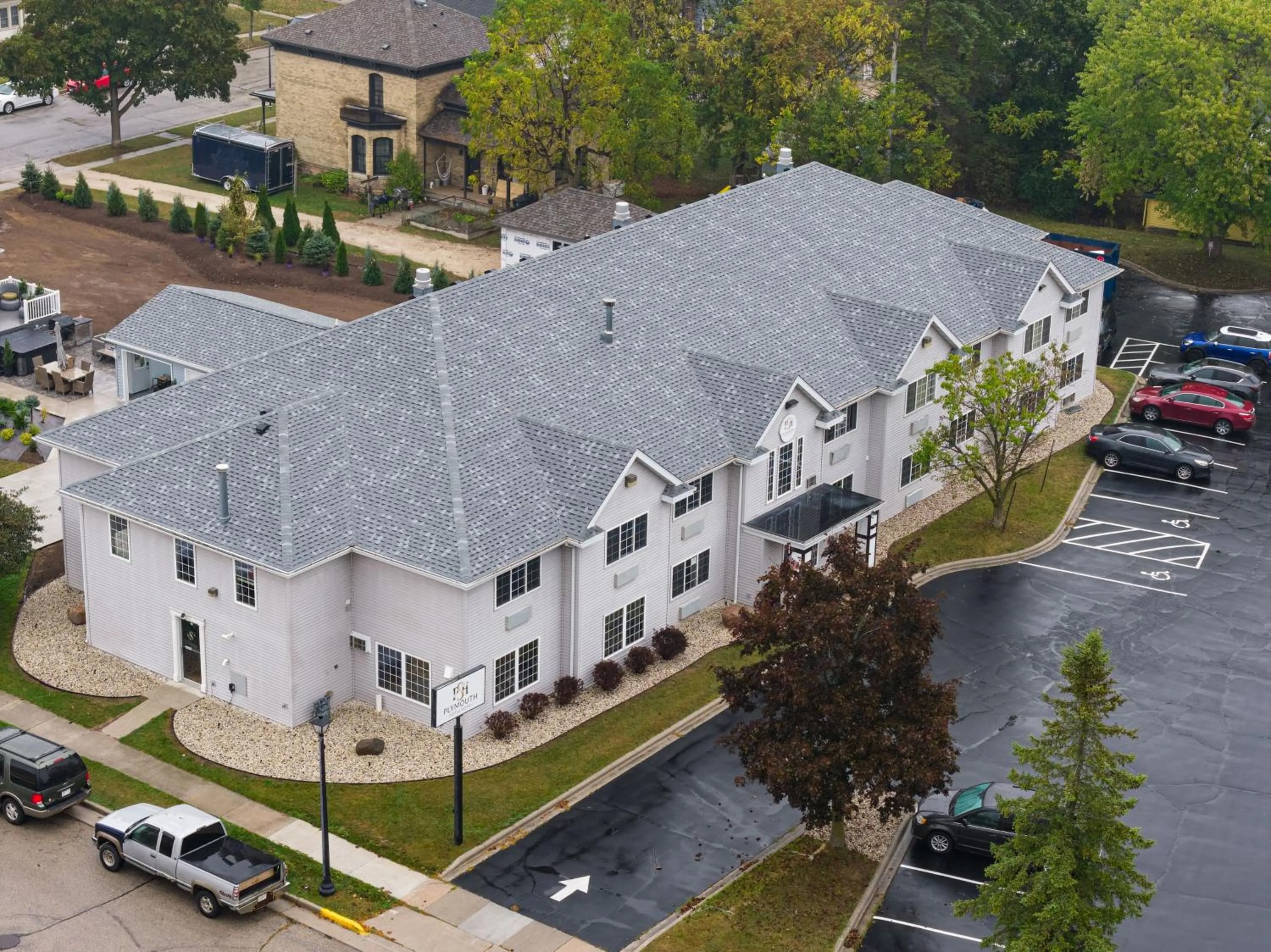 Property building in Plymouth Suites