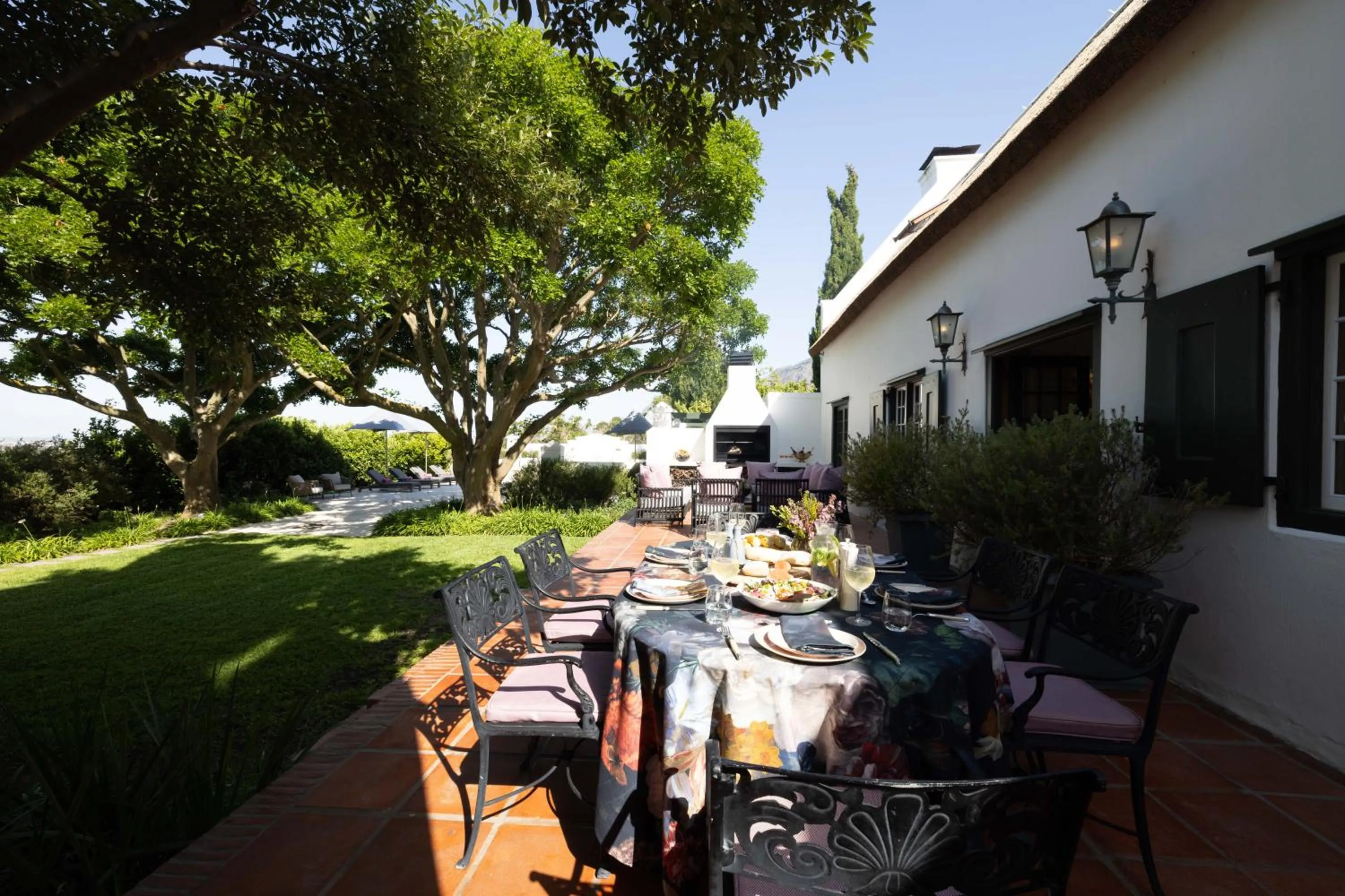 Patio in Steenberg Hotel & Spa
