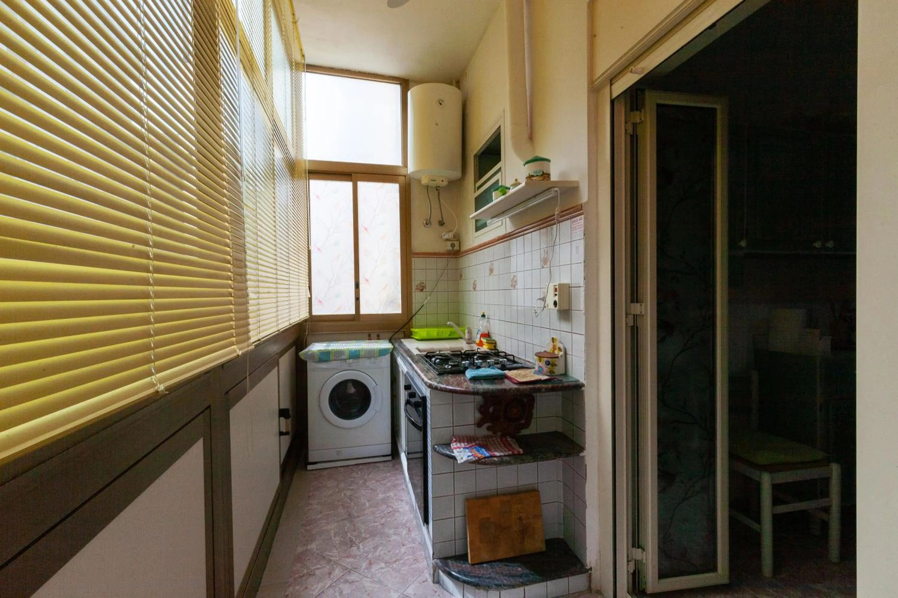 Kitchen or kitchenette in Holiday Apartment My House