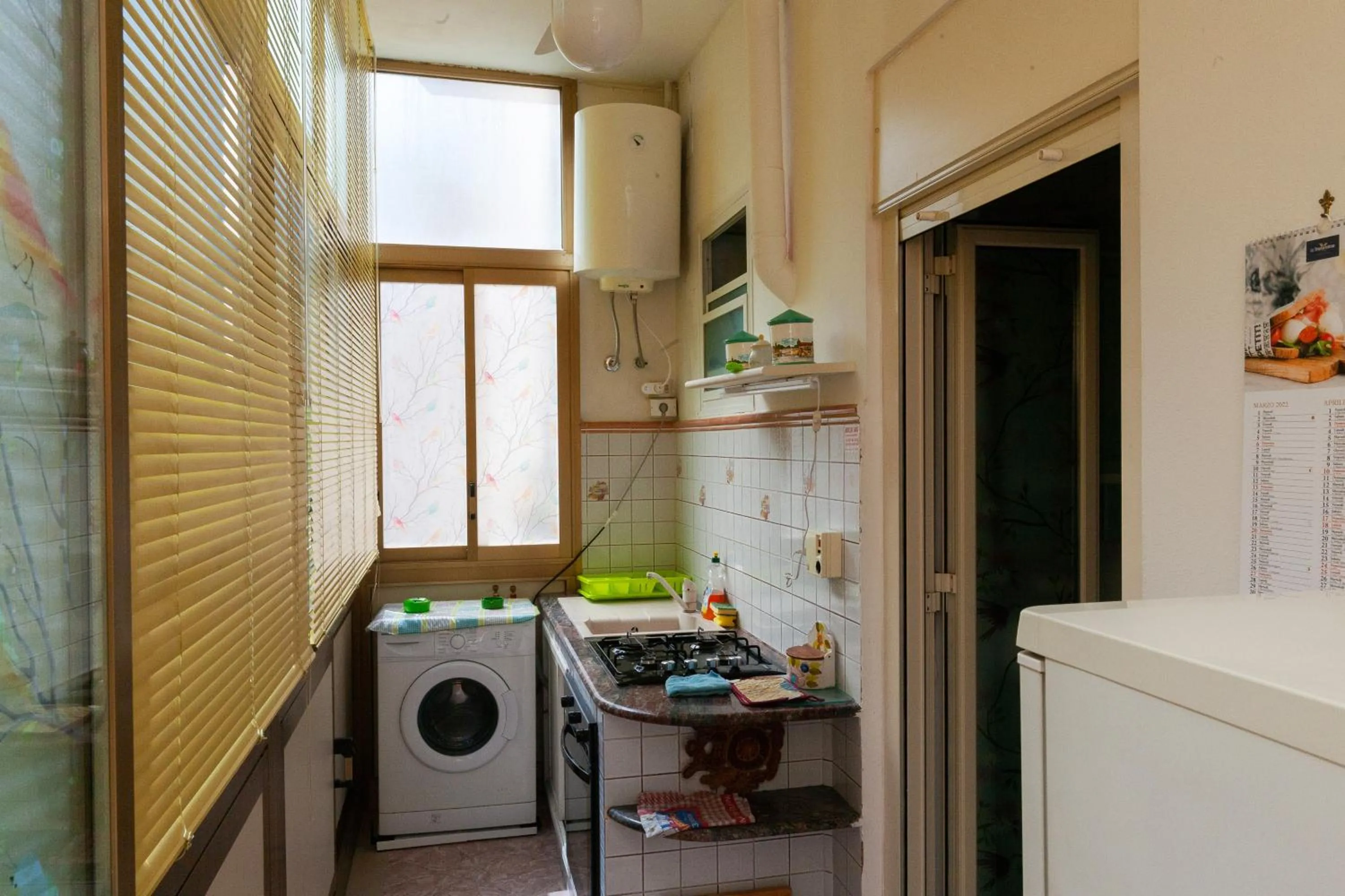 Kitchen or kitchenette in Holiday Apartment My House