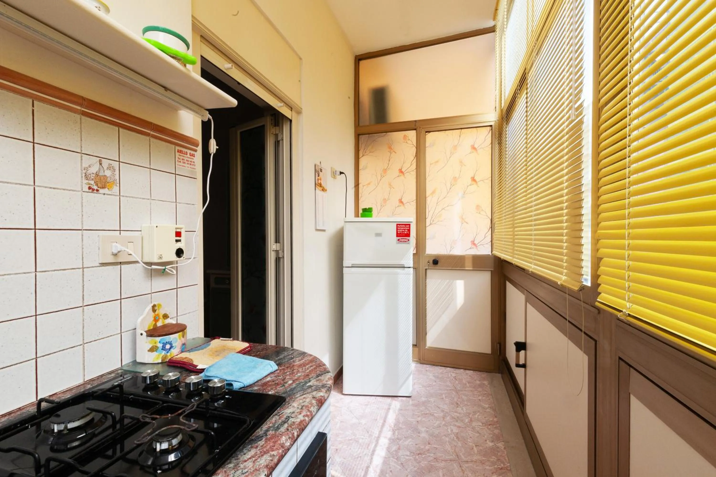 Kitchen or kitchenette in Holiday Apartment My House