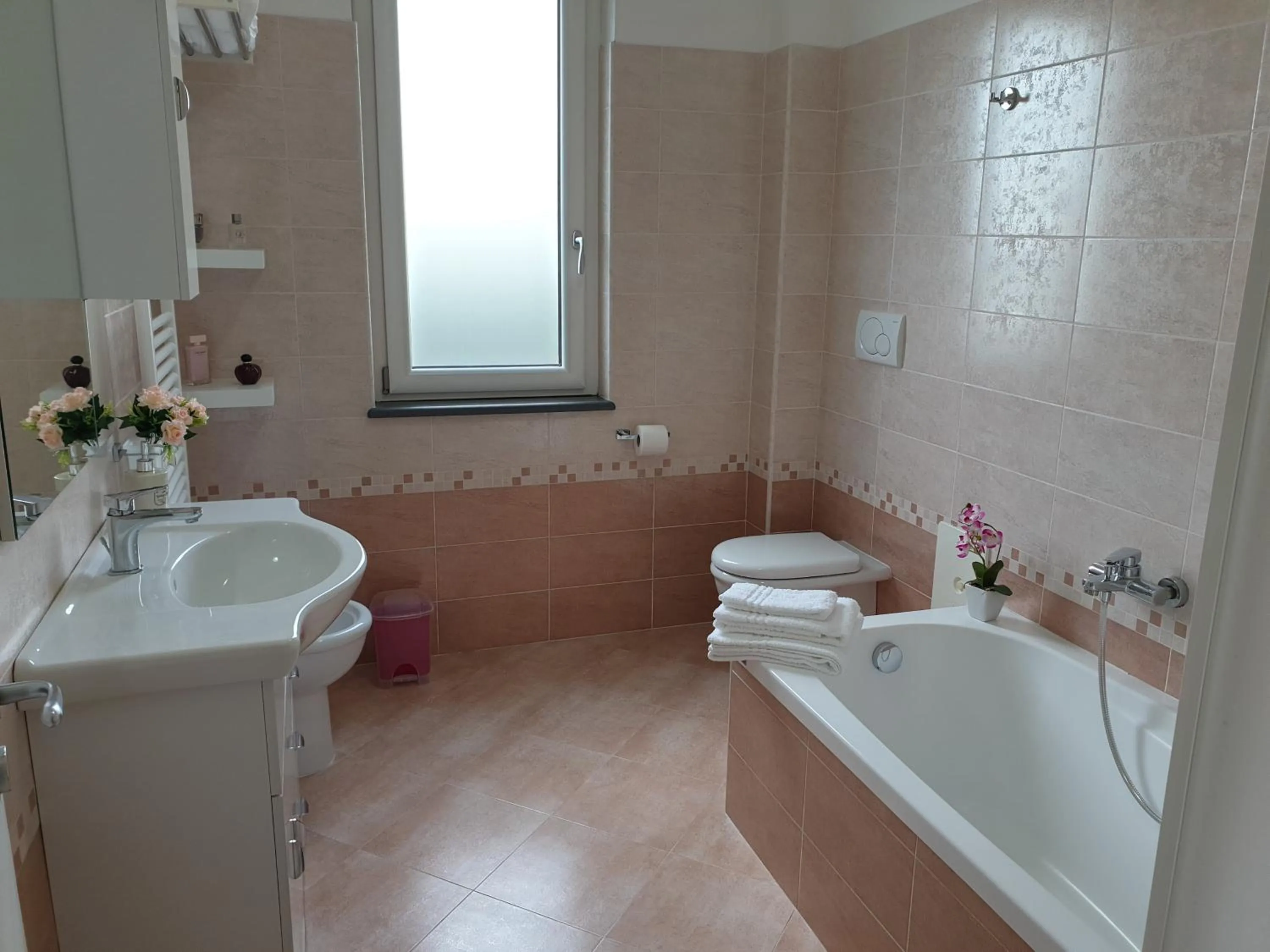 Bathroom in B&B Villa Rosa