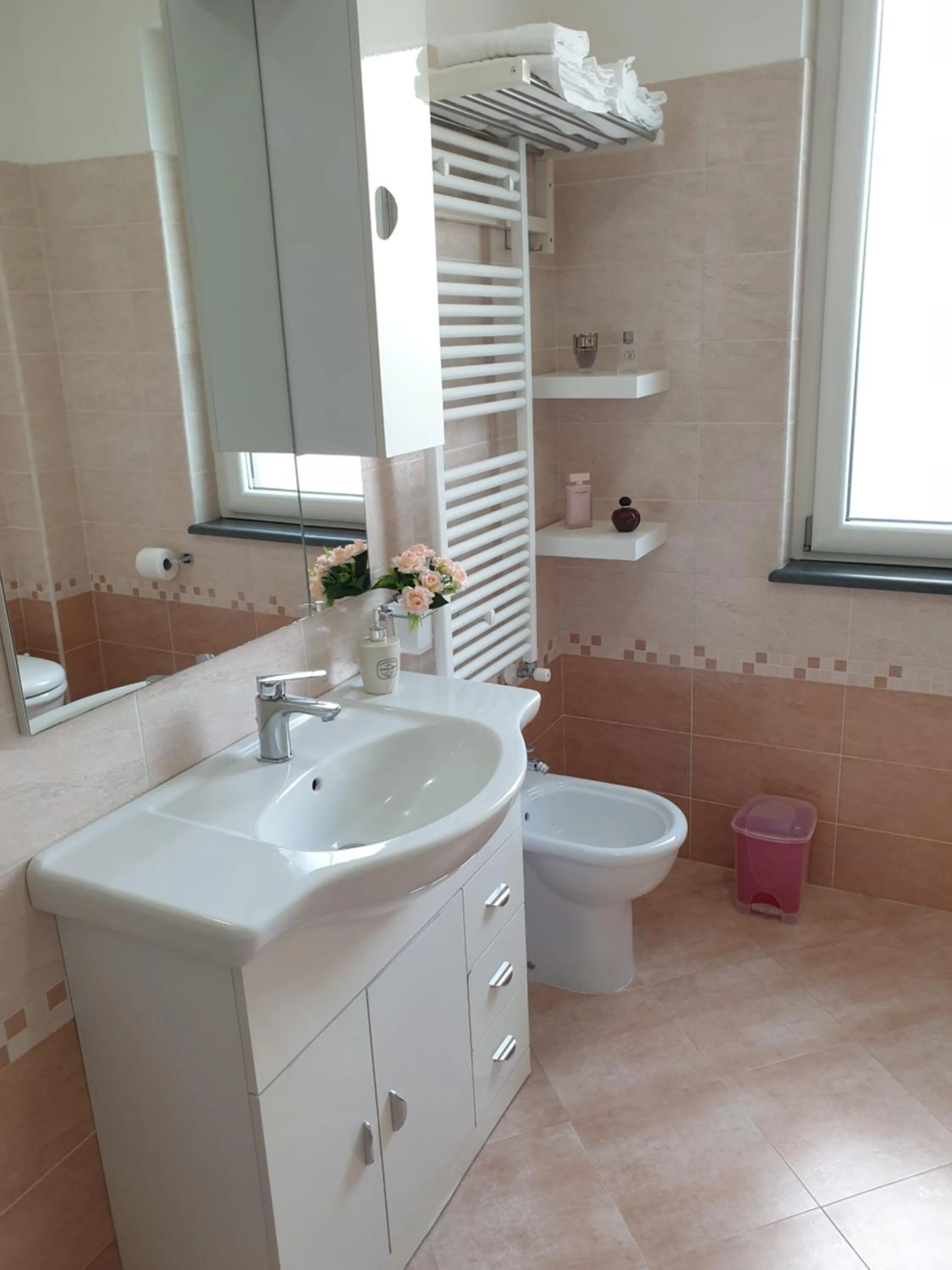 Bathroom in B&B Villa Rosa