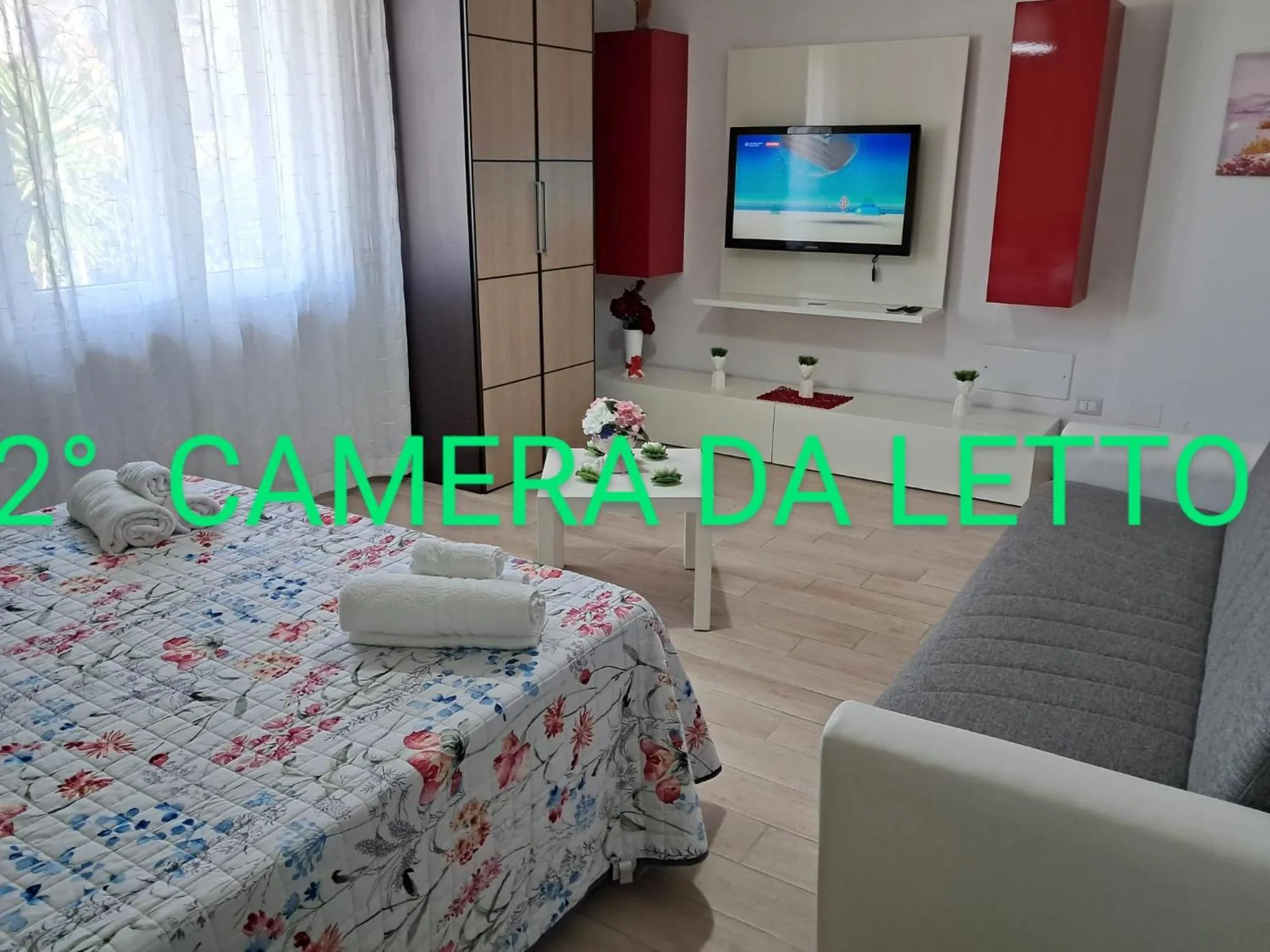 Bedroom, Bed in B&B Villa Rosa