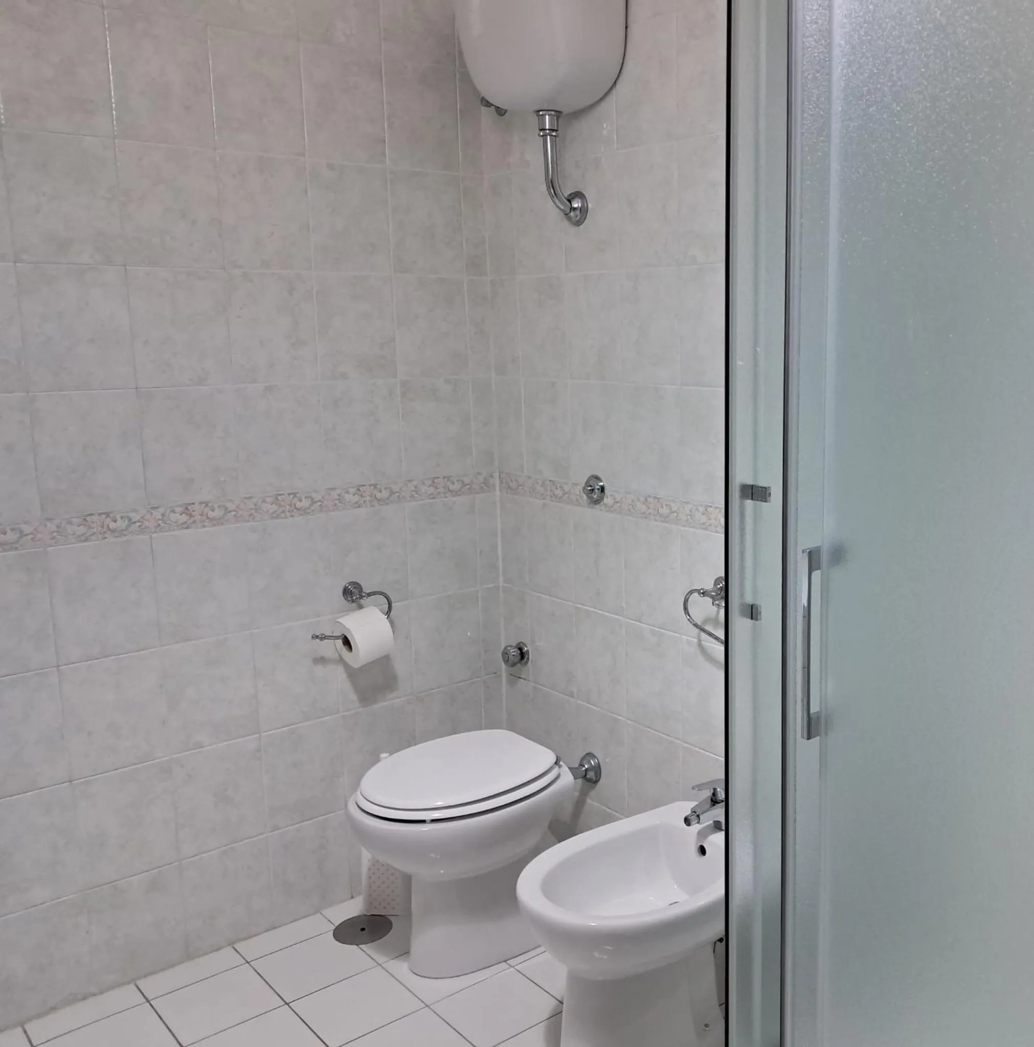 Toilet in B&B Villa Rosa