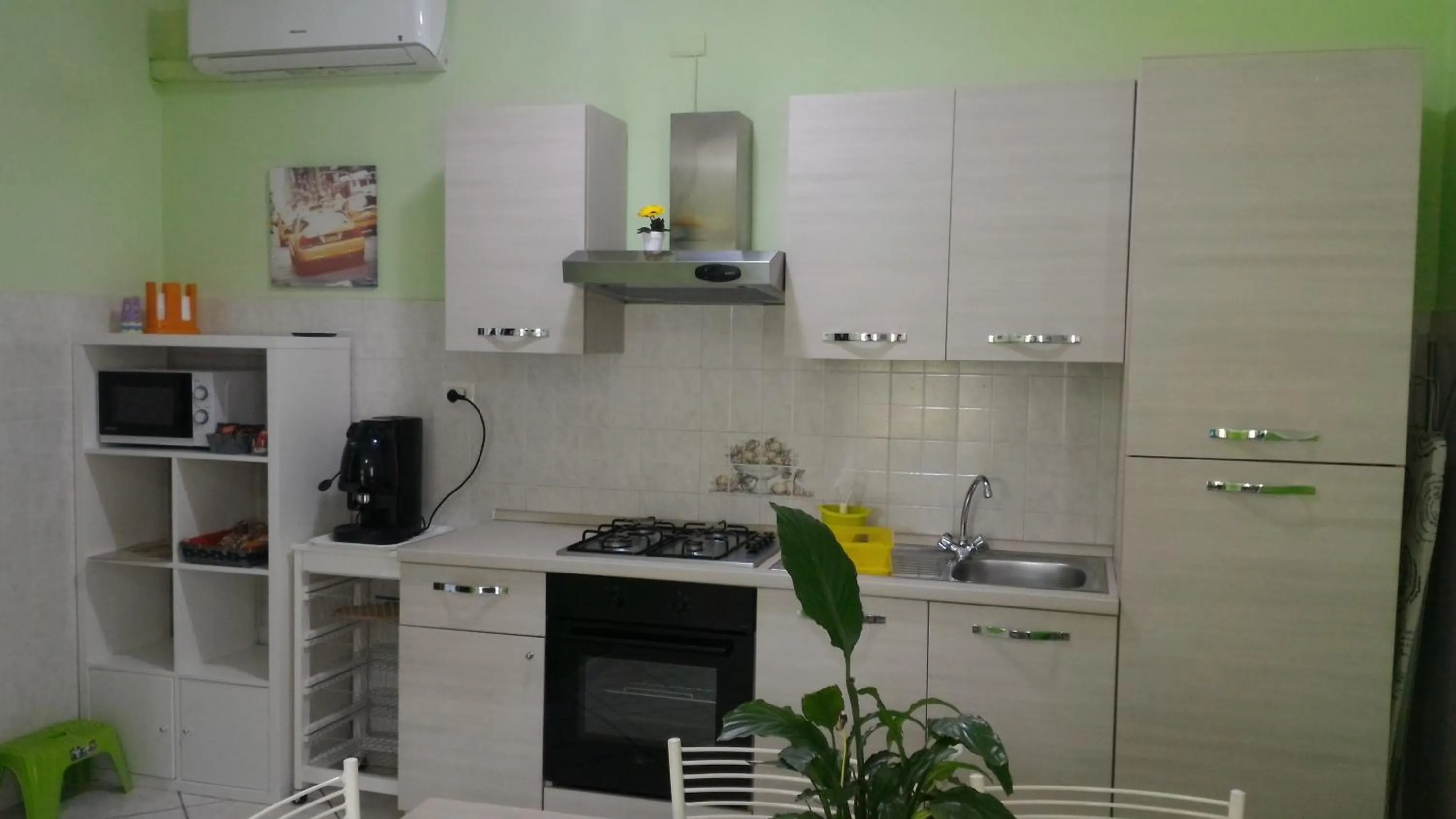 Dining area in B&B Villa Rosa