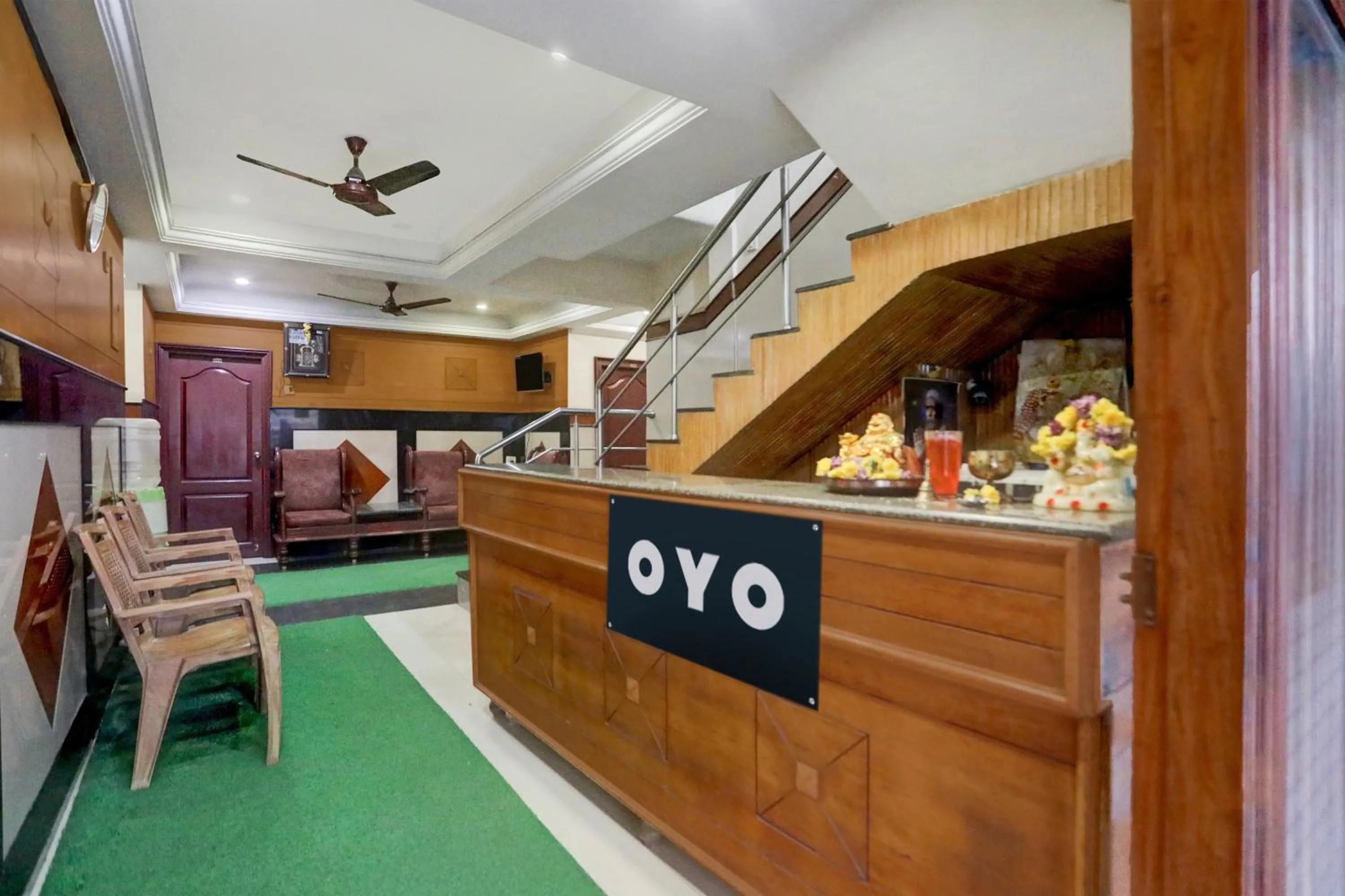 Lobby or reception in Hotel O by OYO ANNAPURNA RESIDENCY