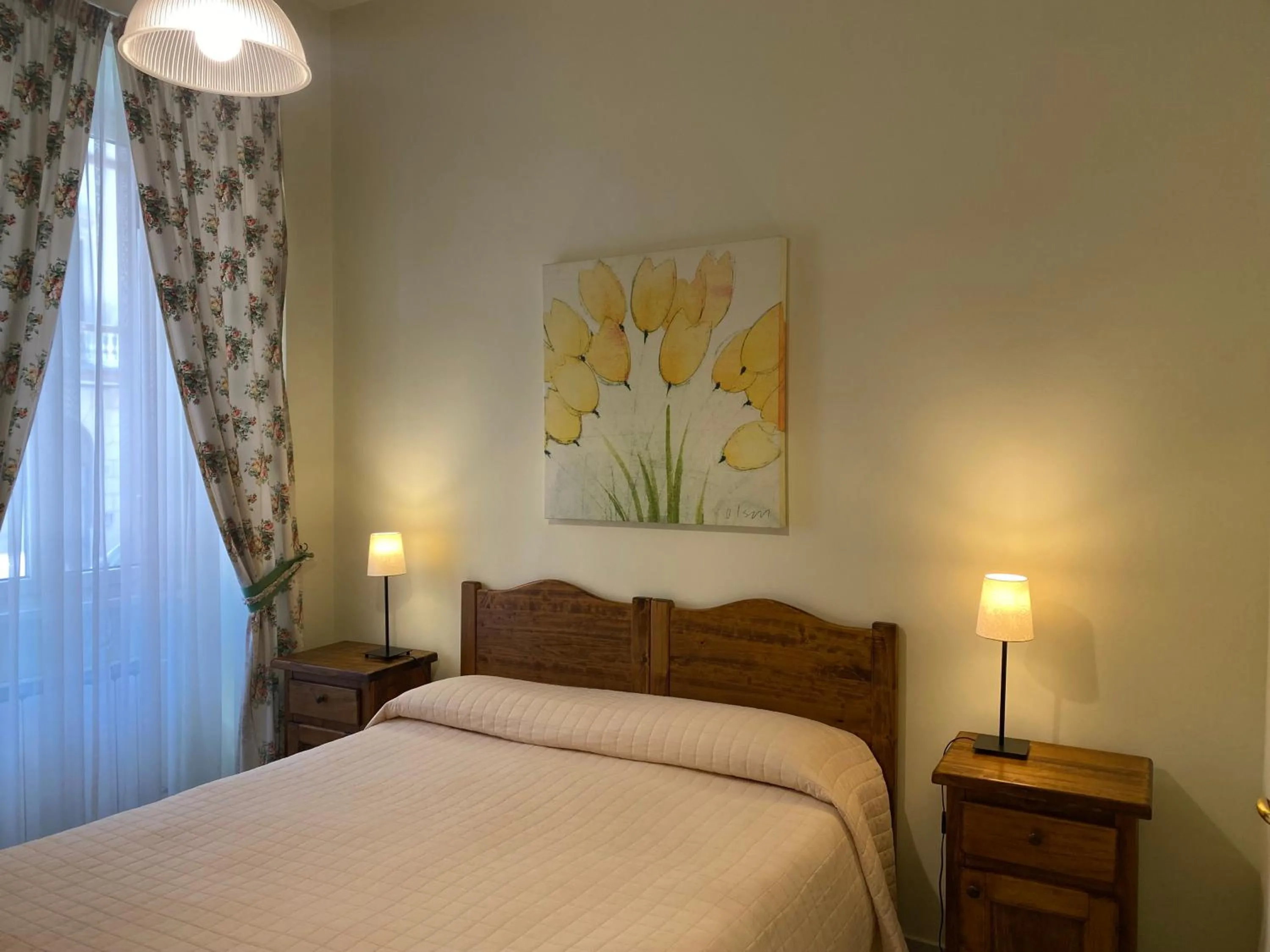 Bedroom, Bed in Guest House Laocoonte