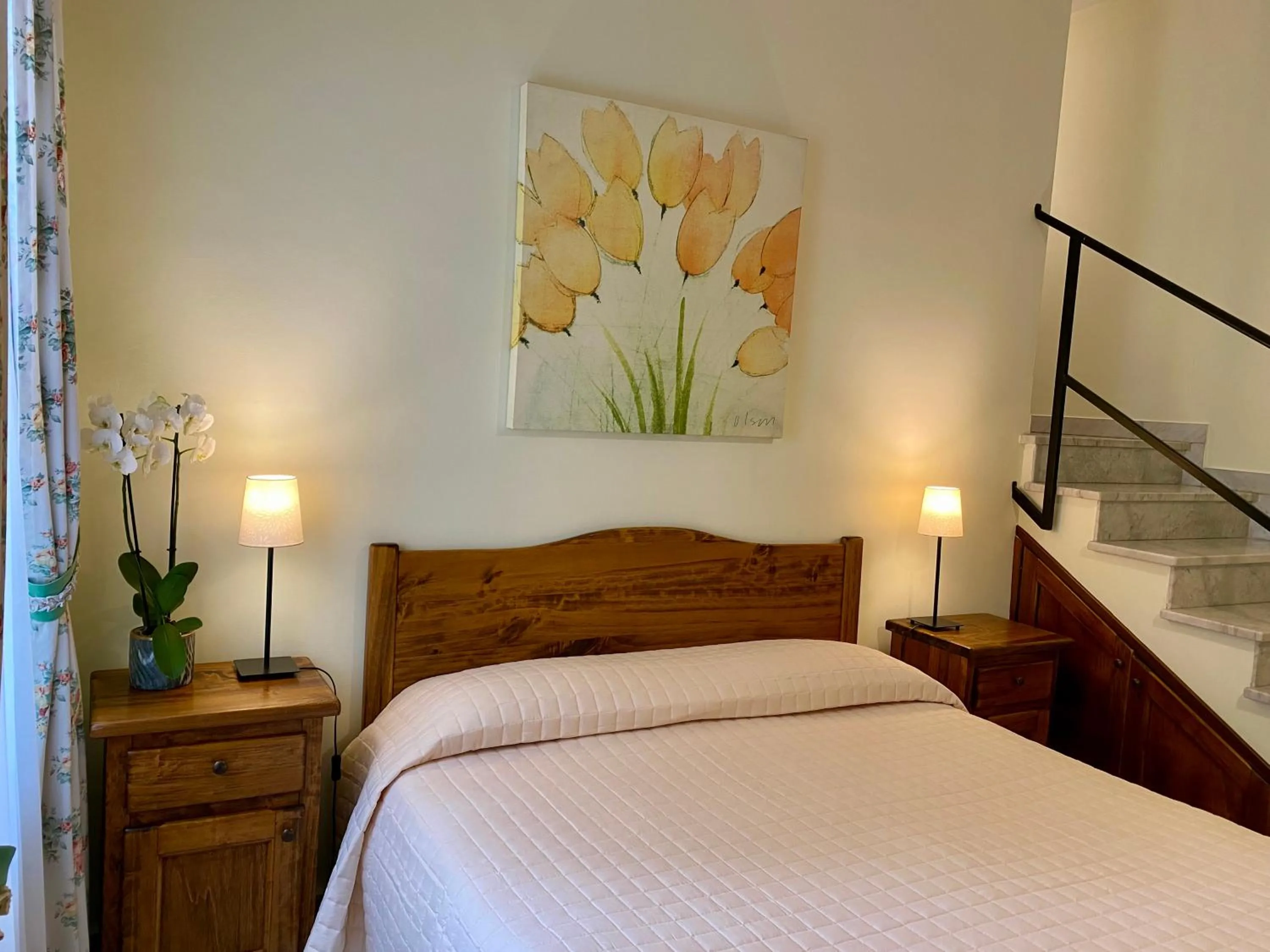 Bed in Guest House Laocoonte