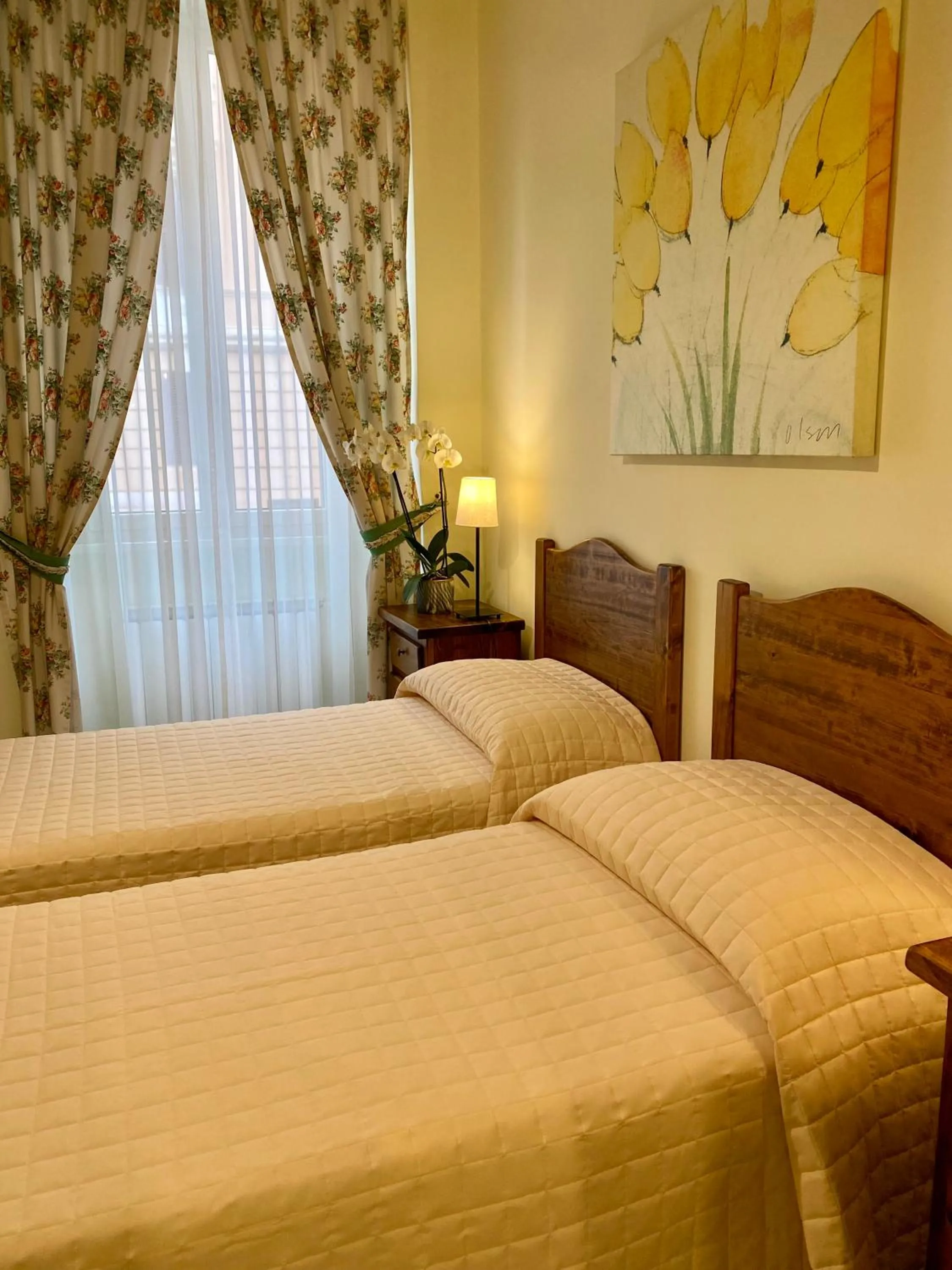 Bed in Guest House Laocoonte