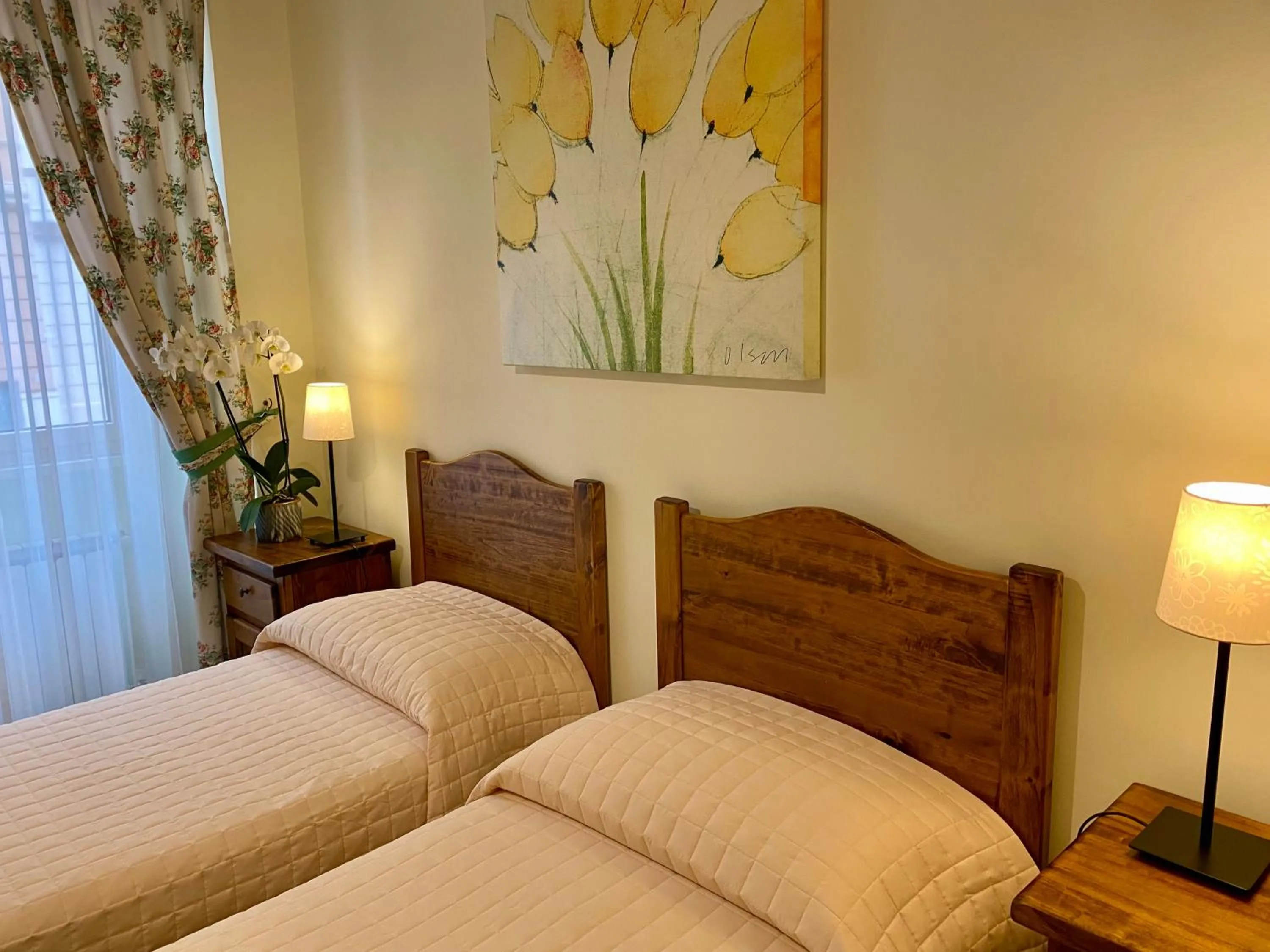 Bed in Guest House Laocoonte