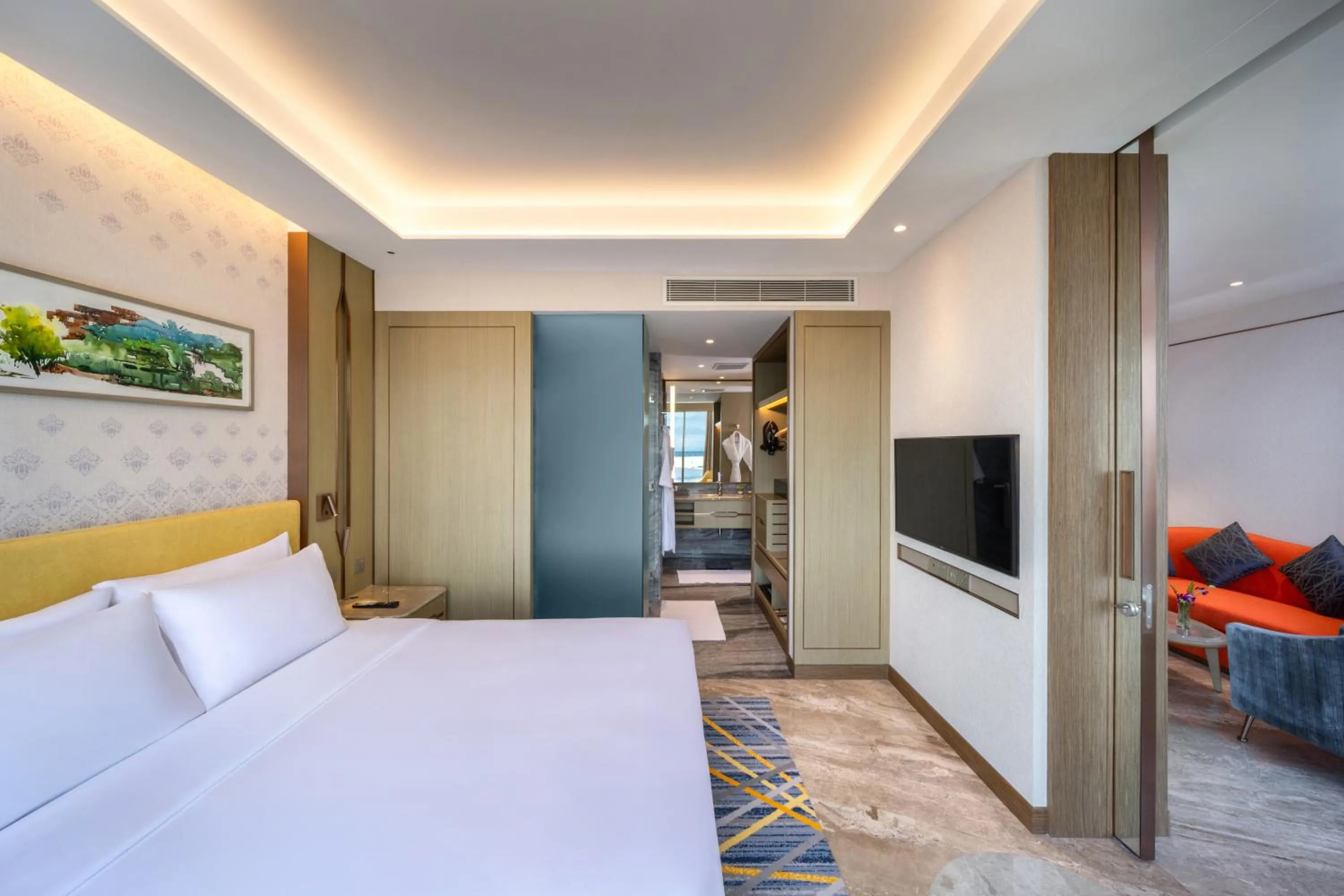 Bedroom, Bed in Hyatt Place Dhaka Uttara