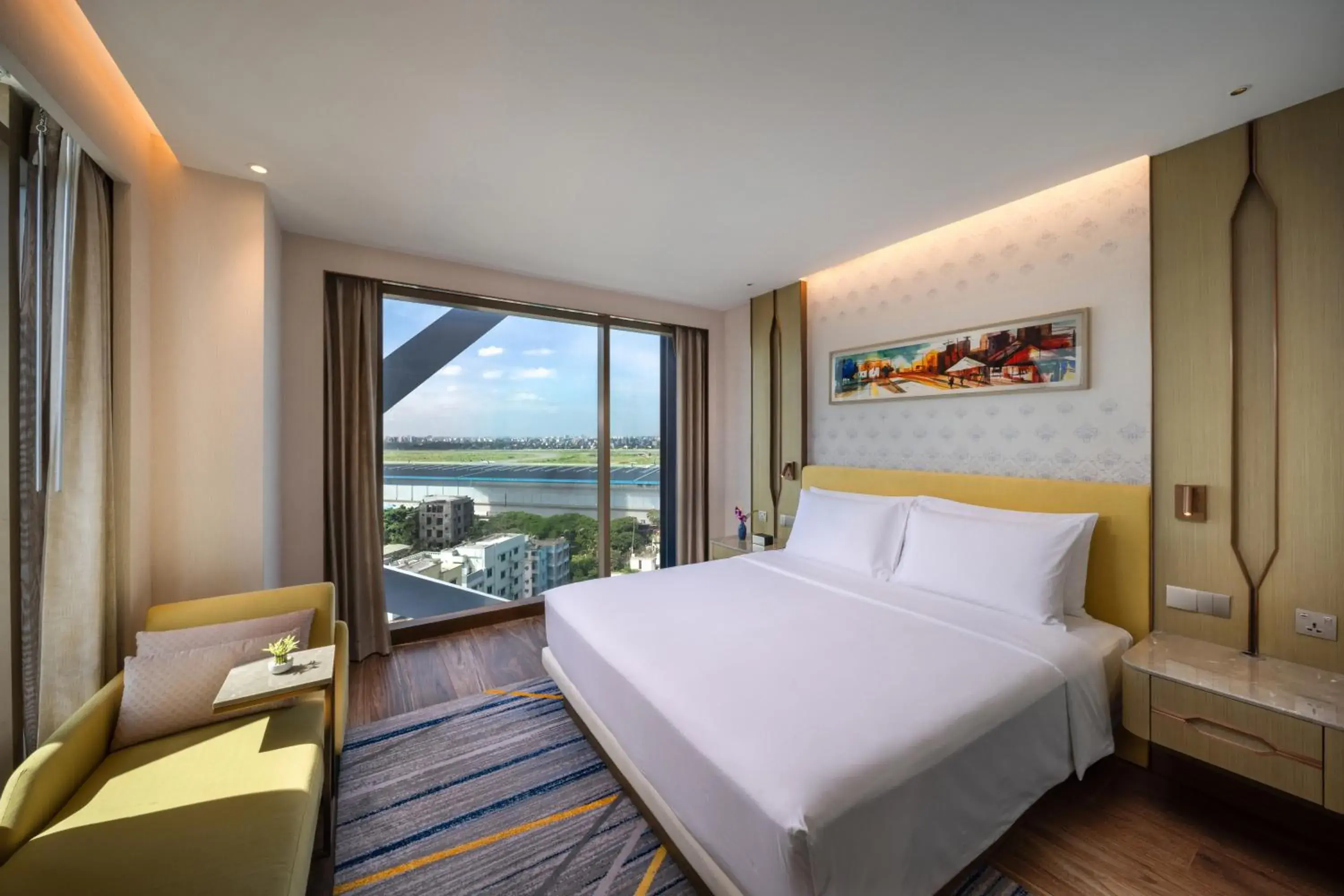 1 King Bed with Runway View in Hyatt Place Dhaka Uttara 1 King Bed with Runway View in Hyatt Place Dhaka Uttara