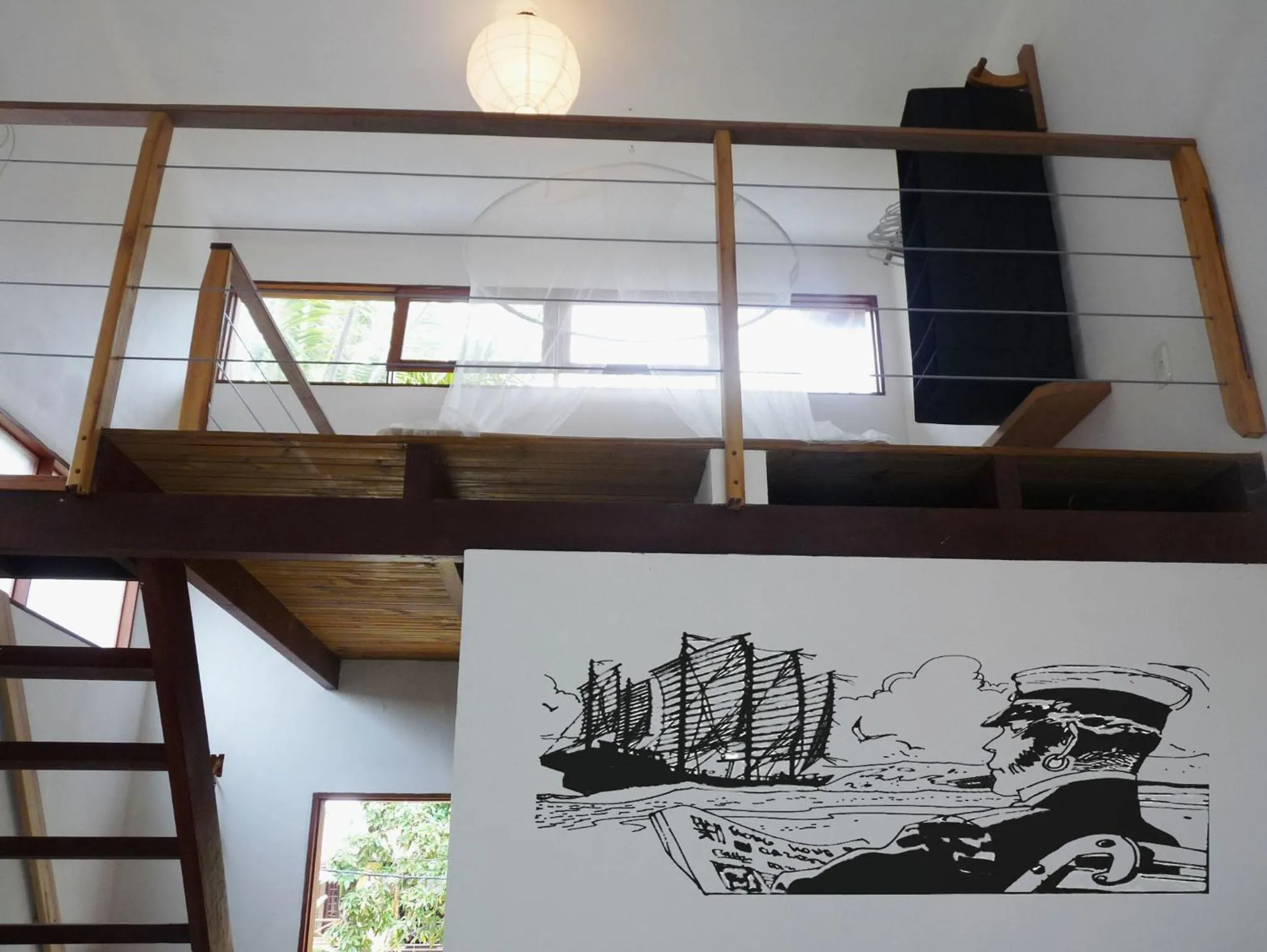 Bed in Vila Engawa Flats