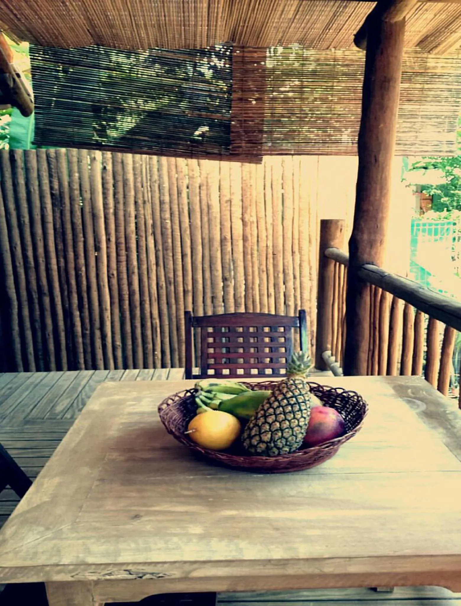 Garden view in Vila Engawa Flats