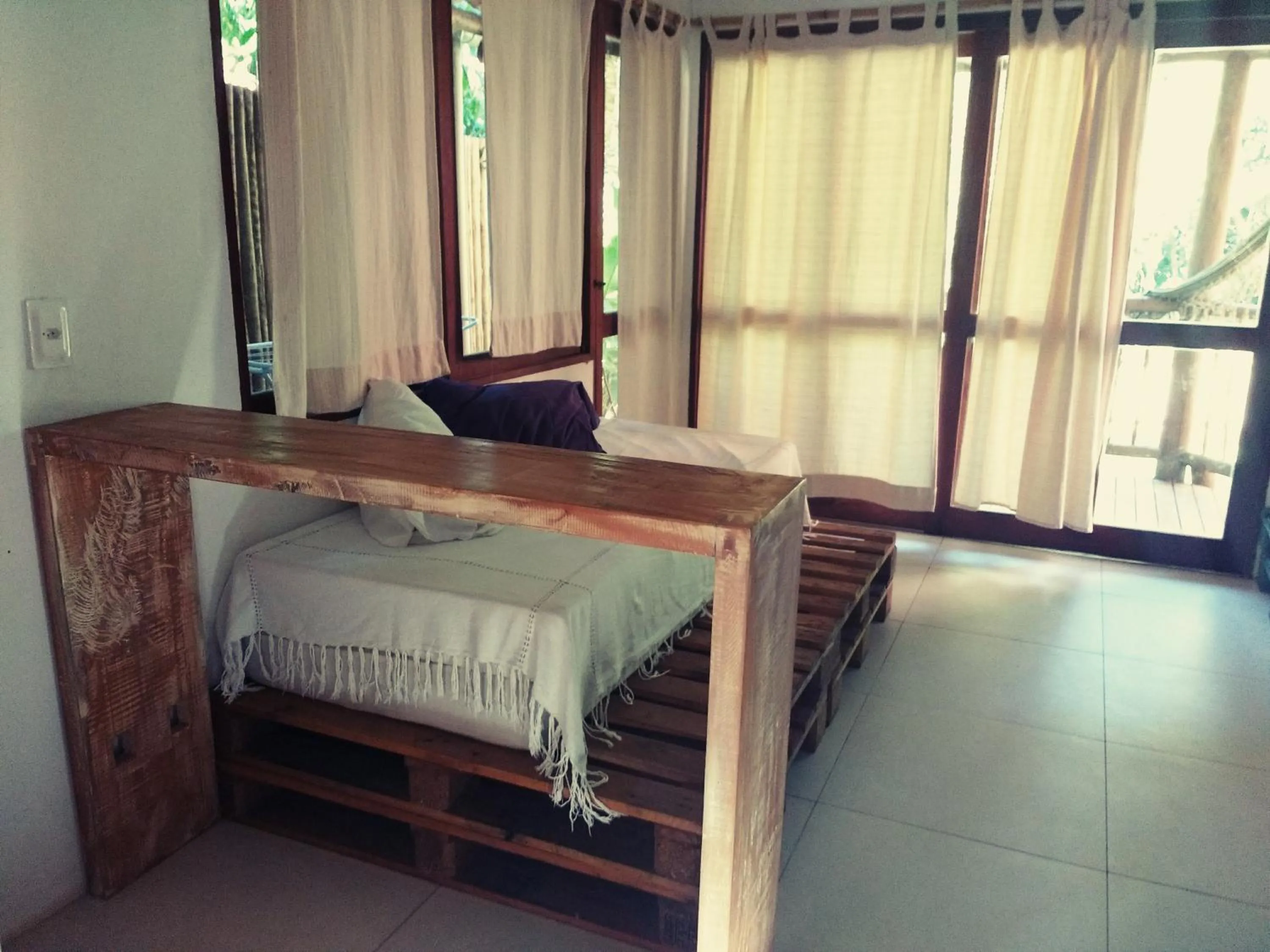 Bed in Vila Engawa Flats