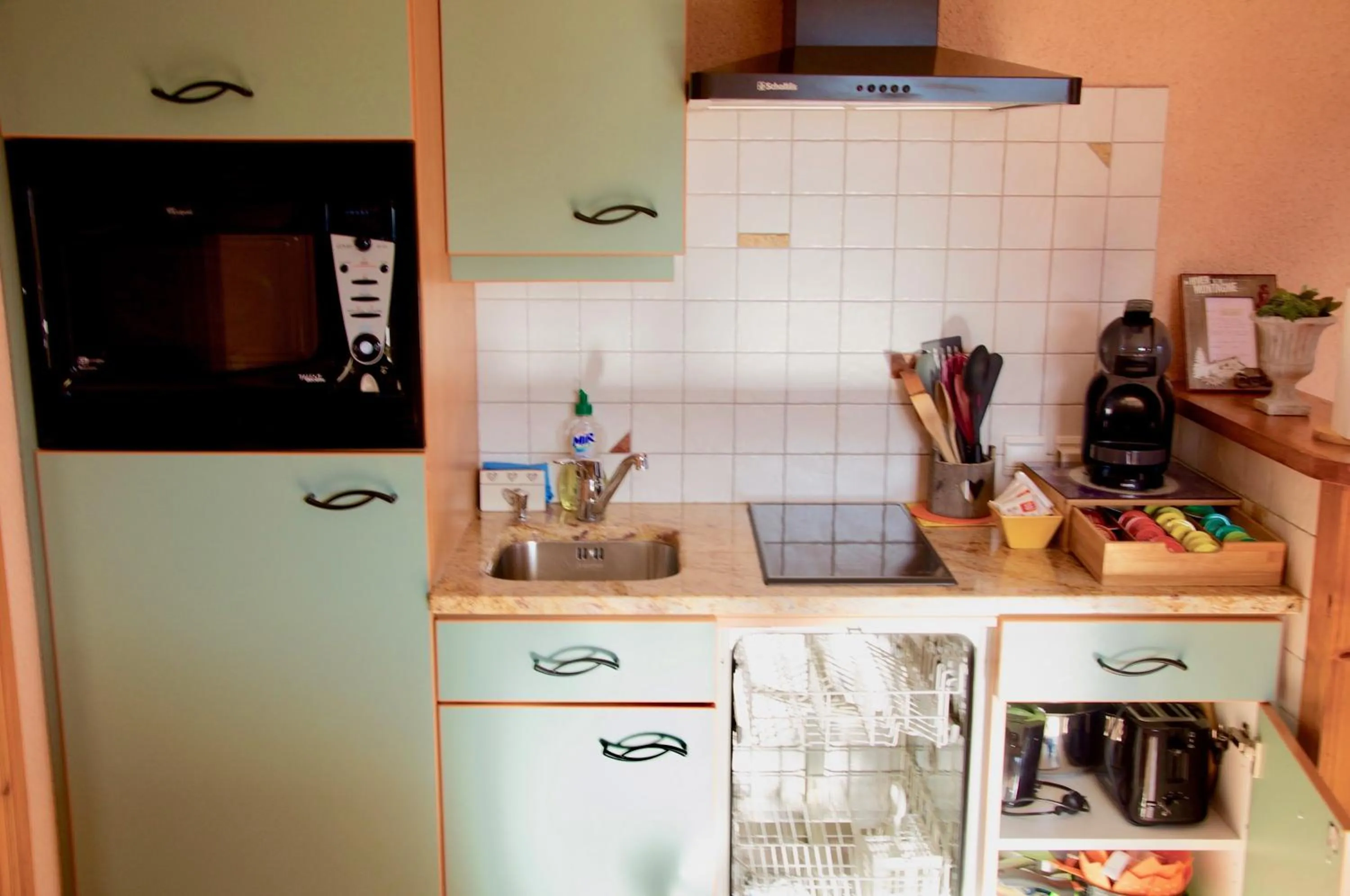 Kitchen or kitchenette in Gîte de La Belle Étoile