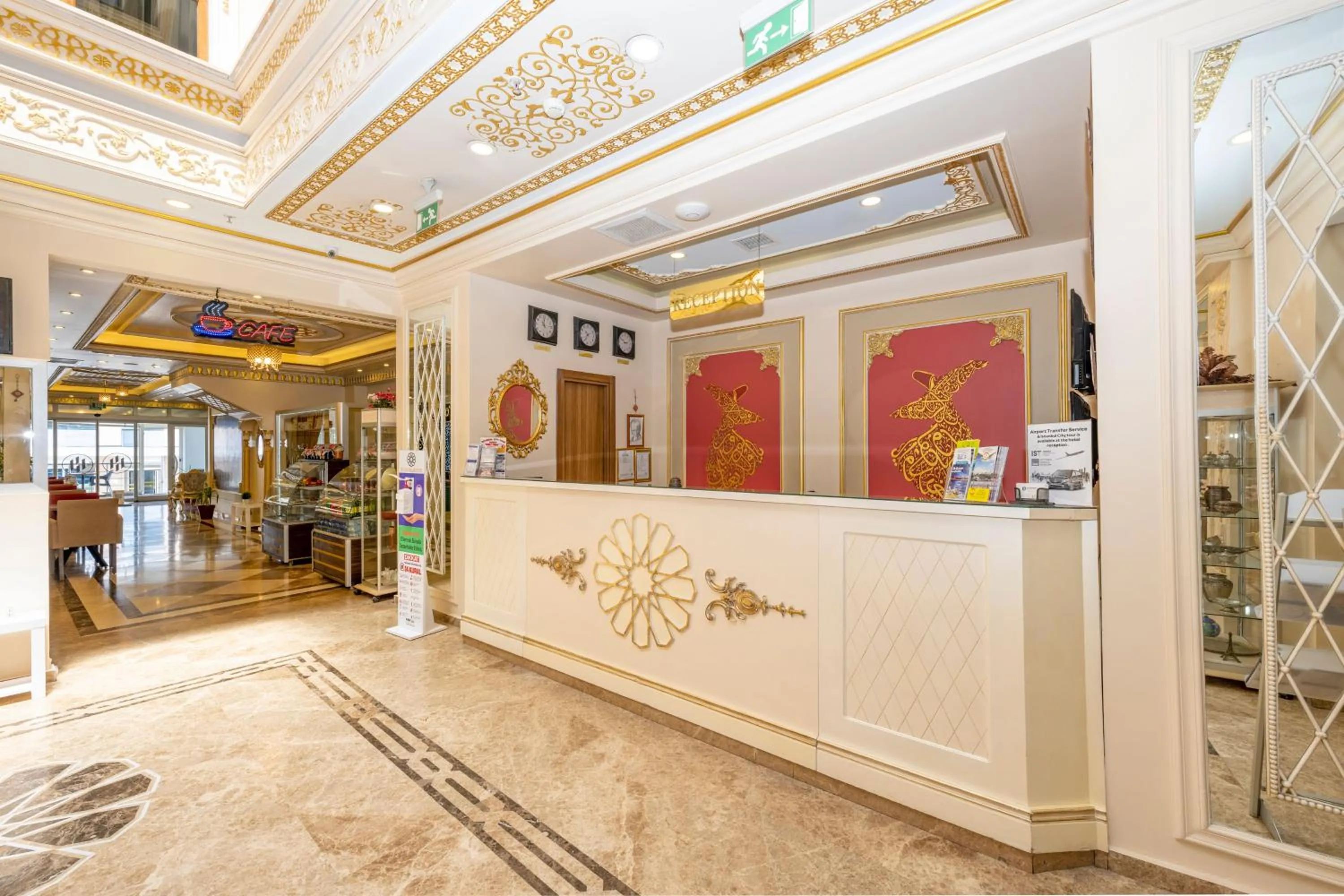 Lobby or reception in Harmony Hotel Merter & SPA