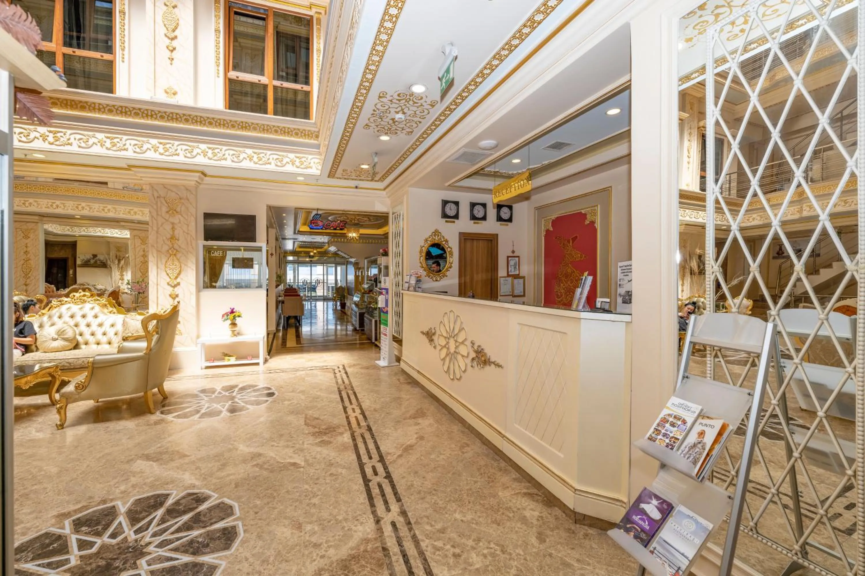 Lobby or reception in Harmony Hotel Merter & SPA