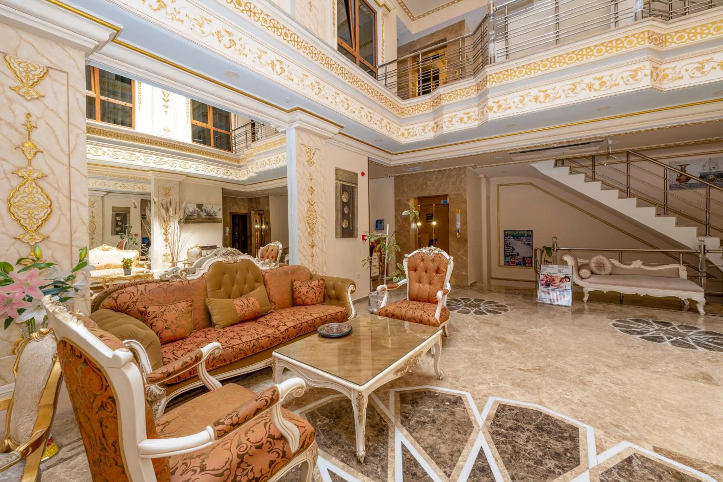 Lobby or reception in Harmony Hotel Merter & SPA