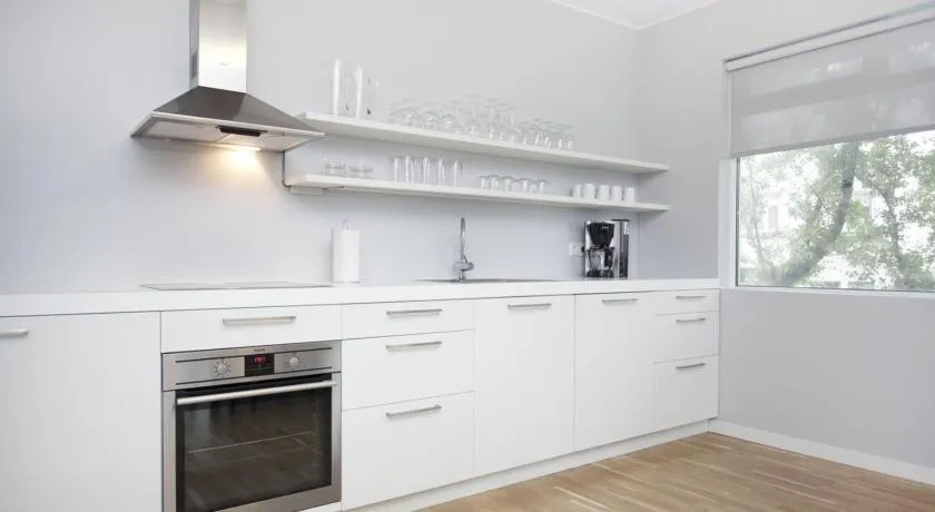 Kitchen or kitchenette in Blue Luxury Apartments