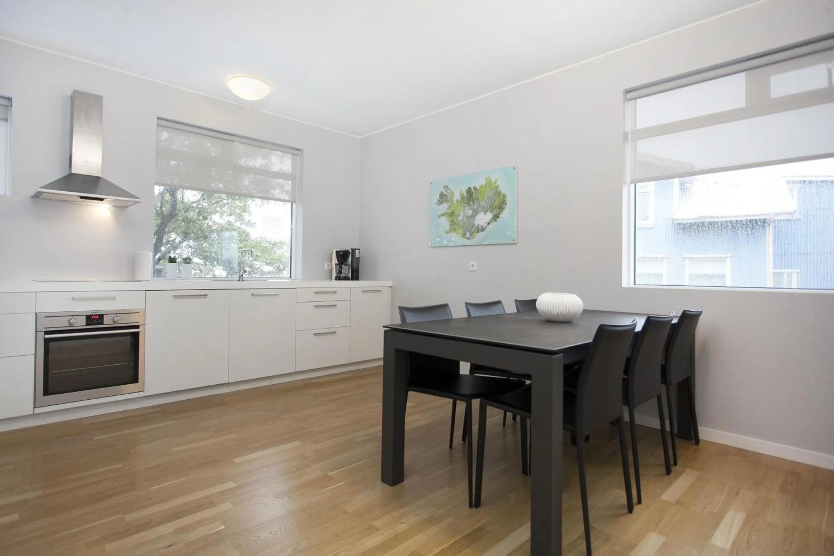 BBQ facilities in Blue Luxury Apartments