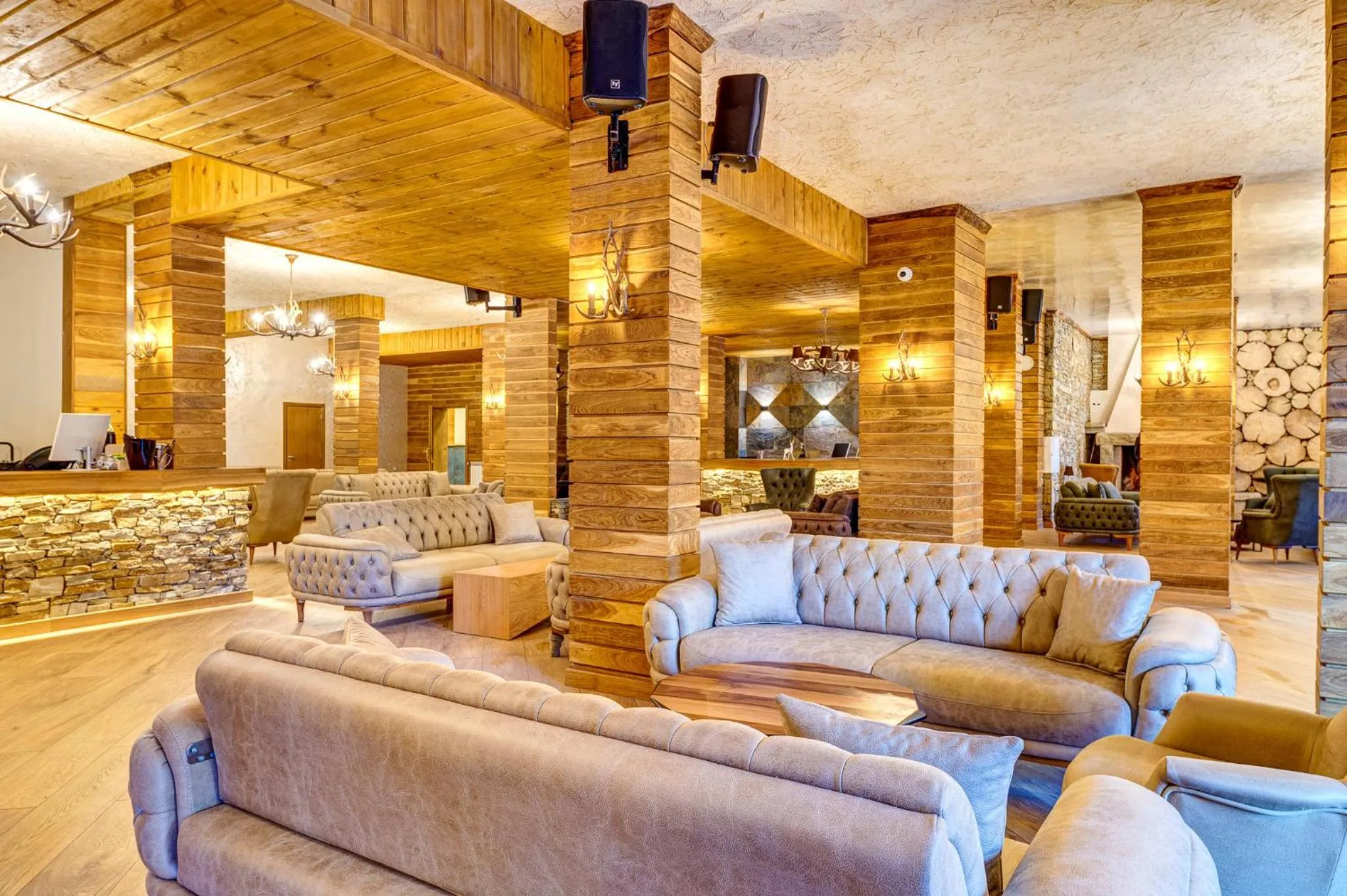 Lobby or reception in Grand Resort Pamporovo Apartments
