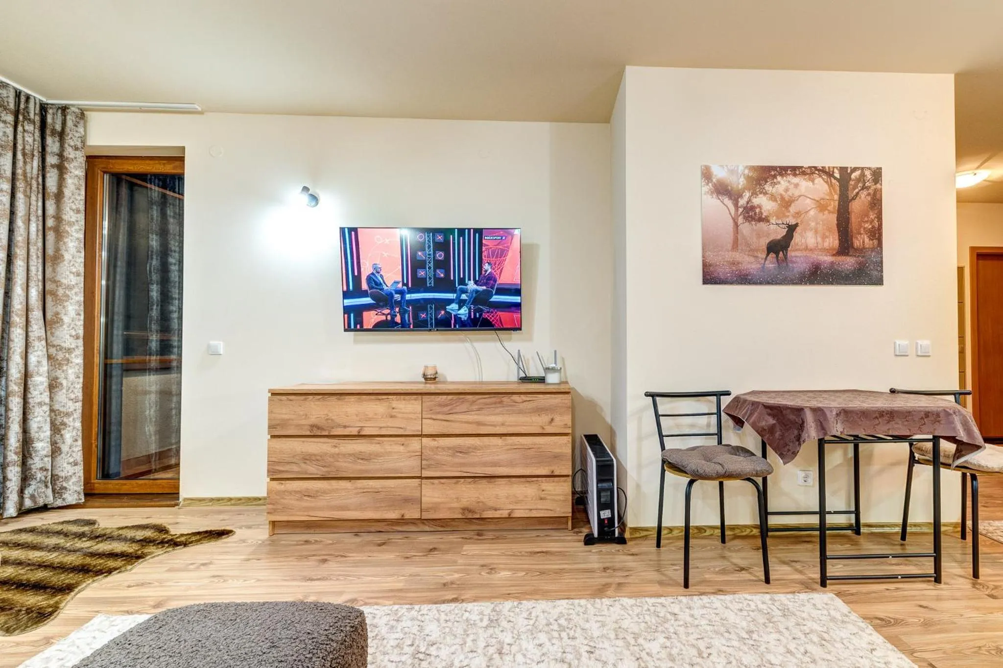 Communal lounge/ TV room in Grand Resort Pamporovo Apartments