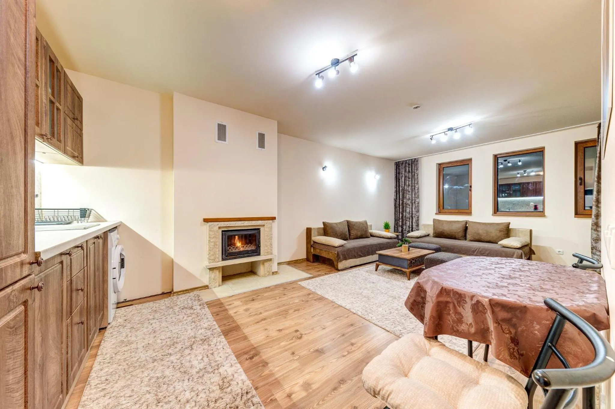 Living room, Bed in Grand Resort Pamporovo Apartments