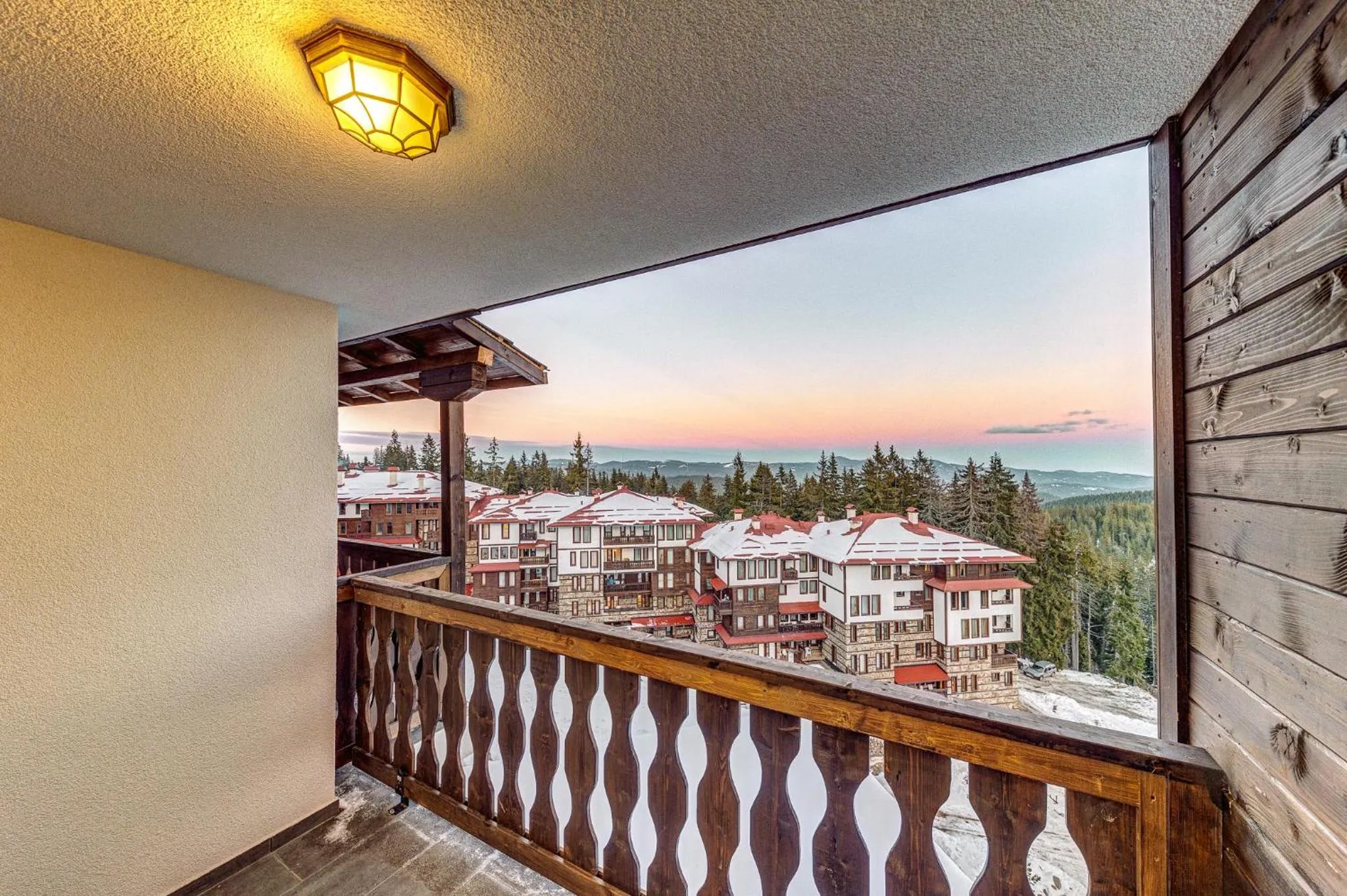 Balcony/Terrace in Grand Resort Pamporovo Apartments