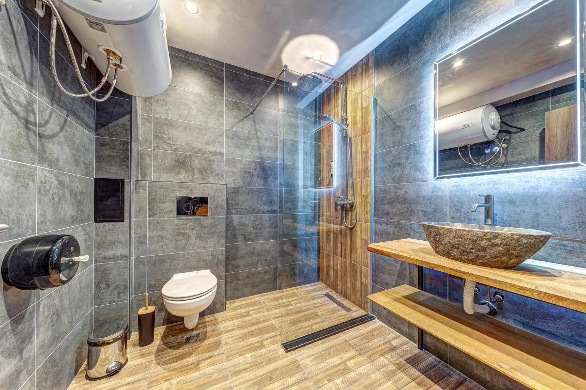 Shower in Grand Resort Pamporovo Apartments