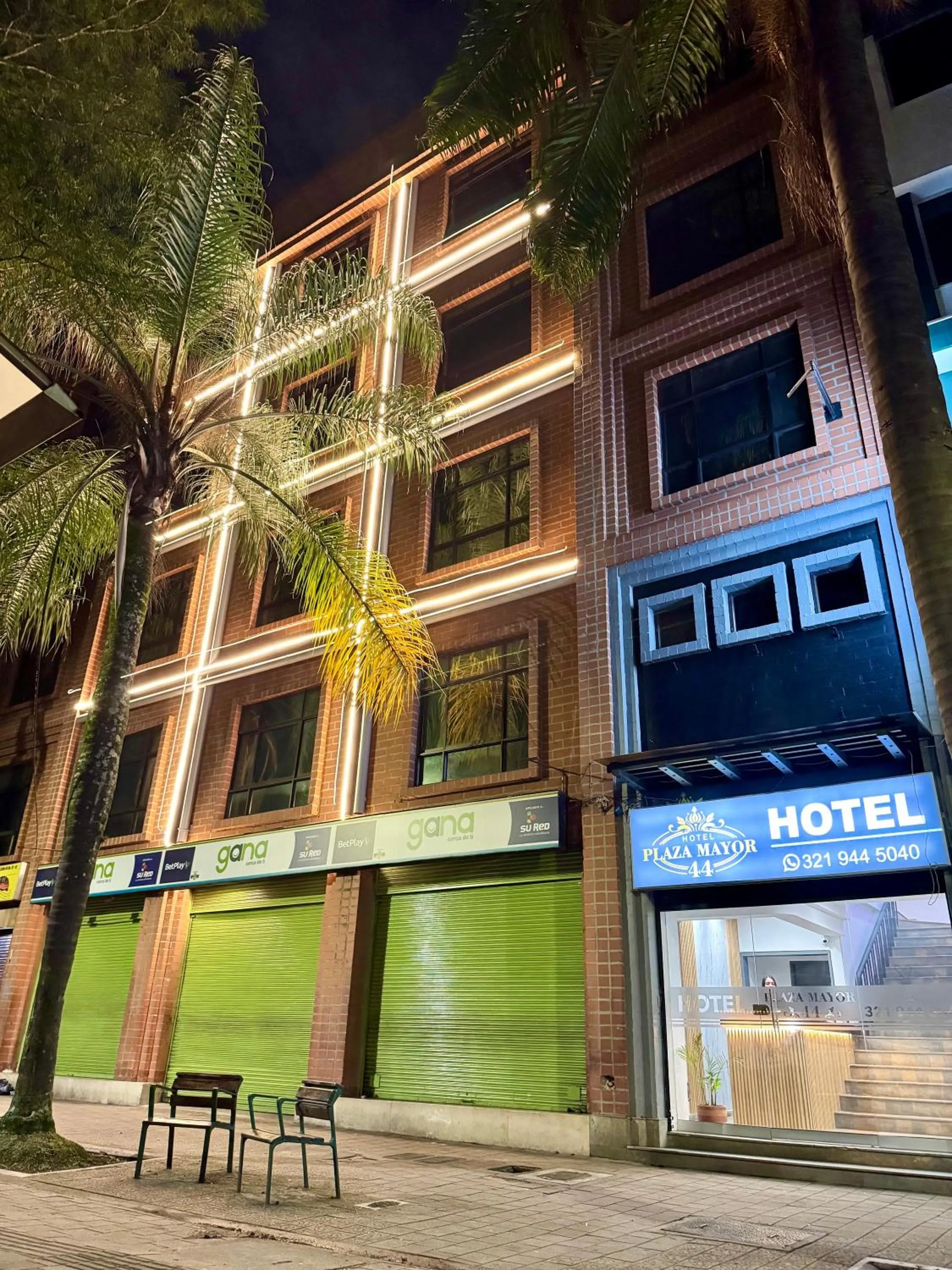 Facade/entrance in Hotel Plaza Mayor 44
