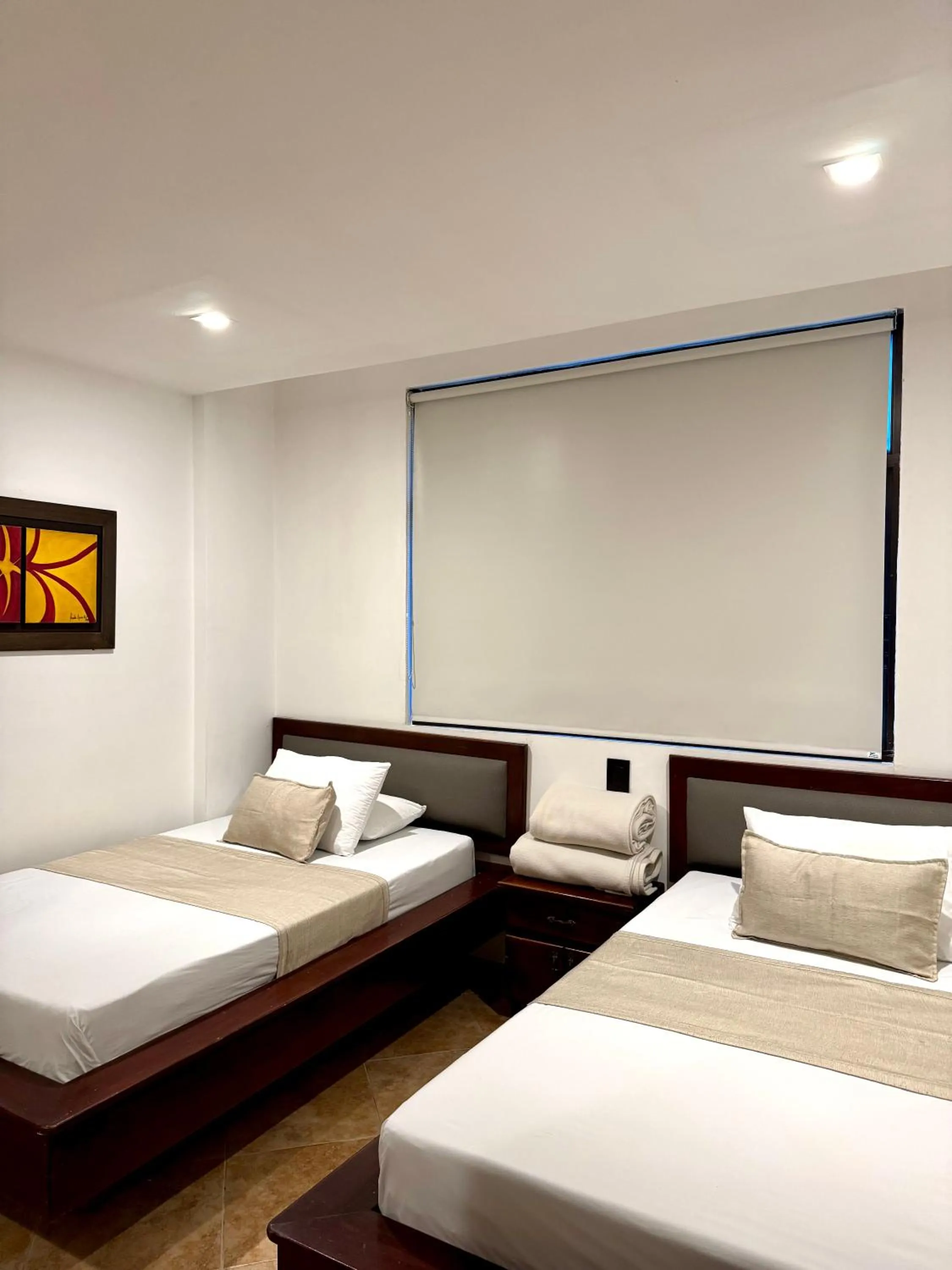 Bedroom, Bed in Hotel Plaza Mayor 44