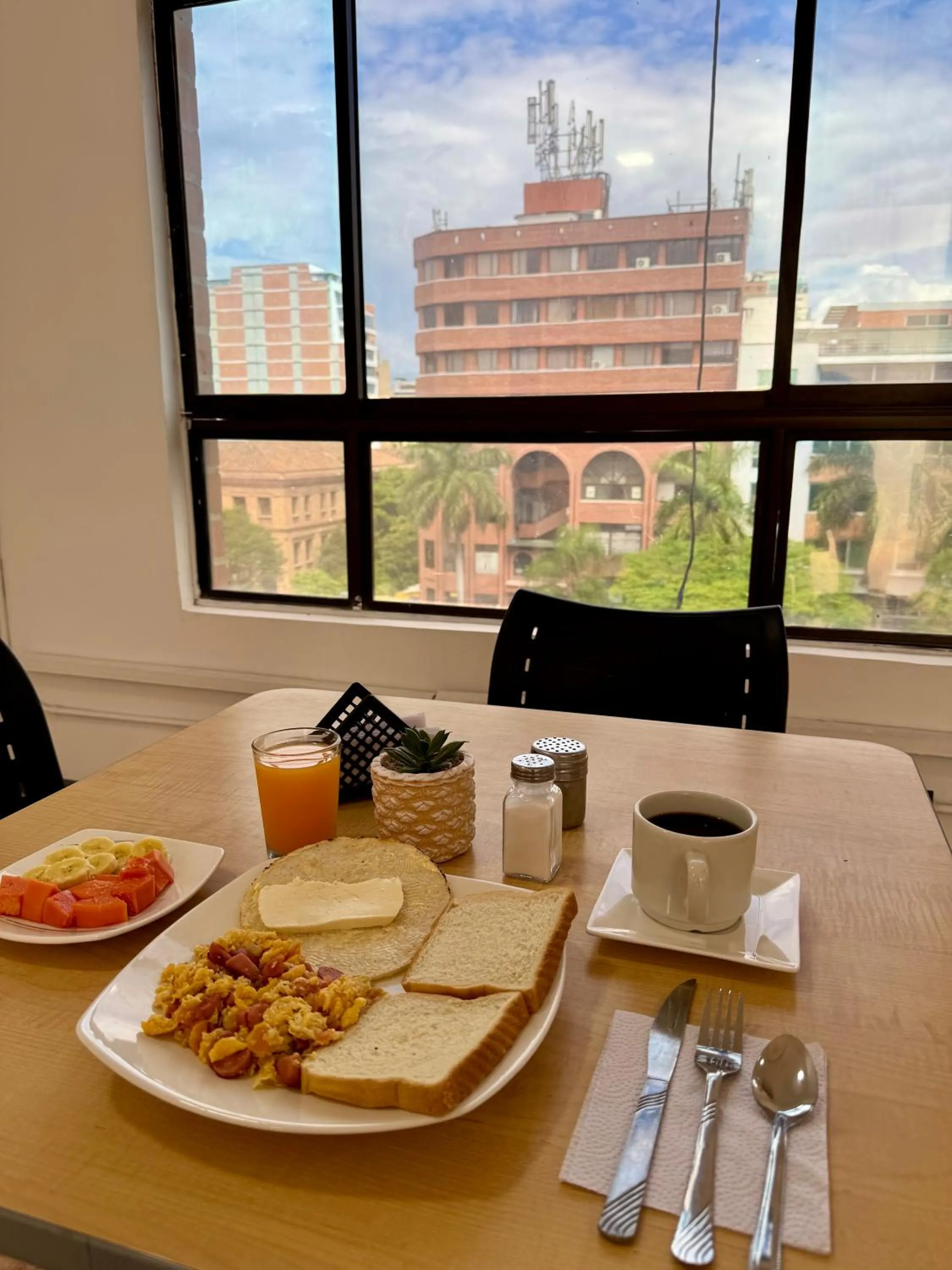City view in Hotel Plaza Mayor 44