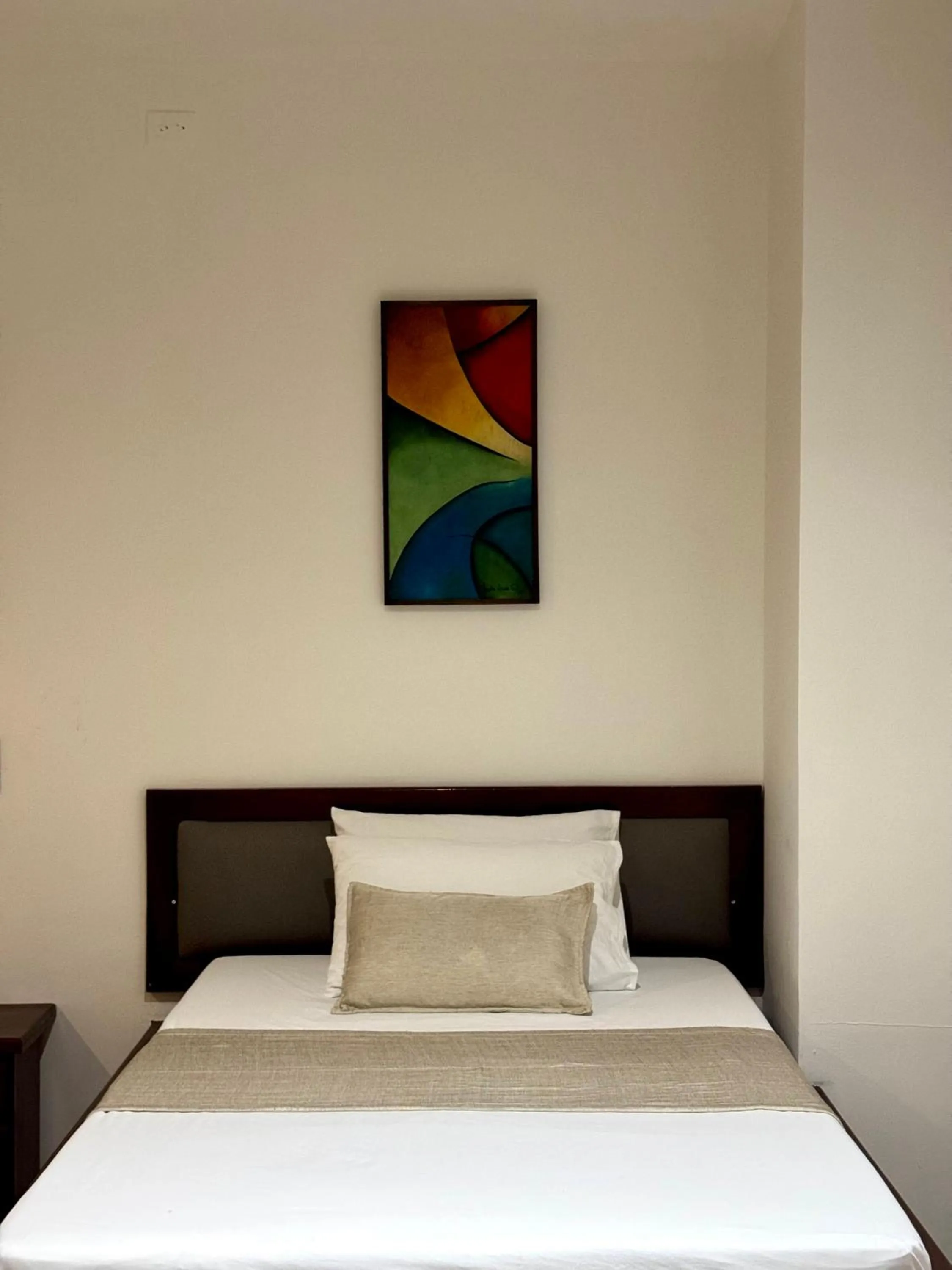Bed in Hotel Plaza Mayor 44