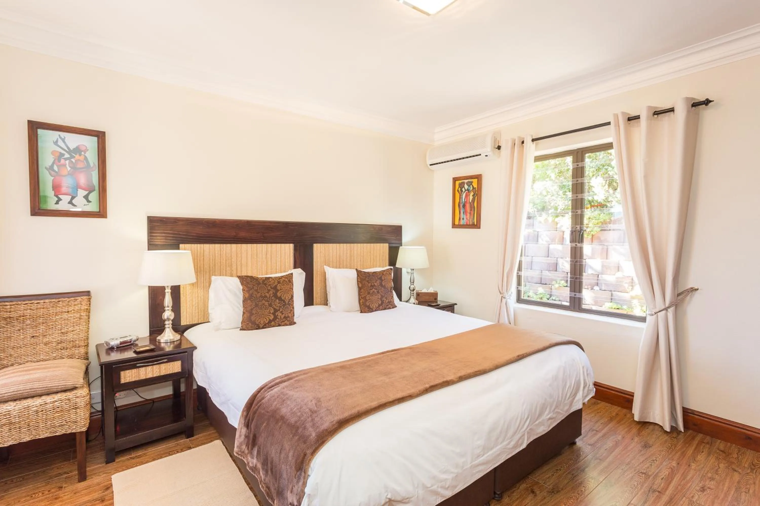 Bed in Blue Horizon Guest House