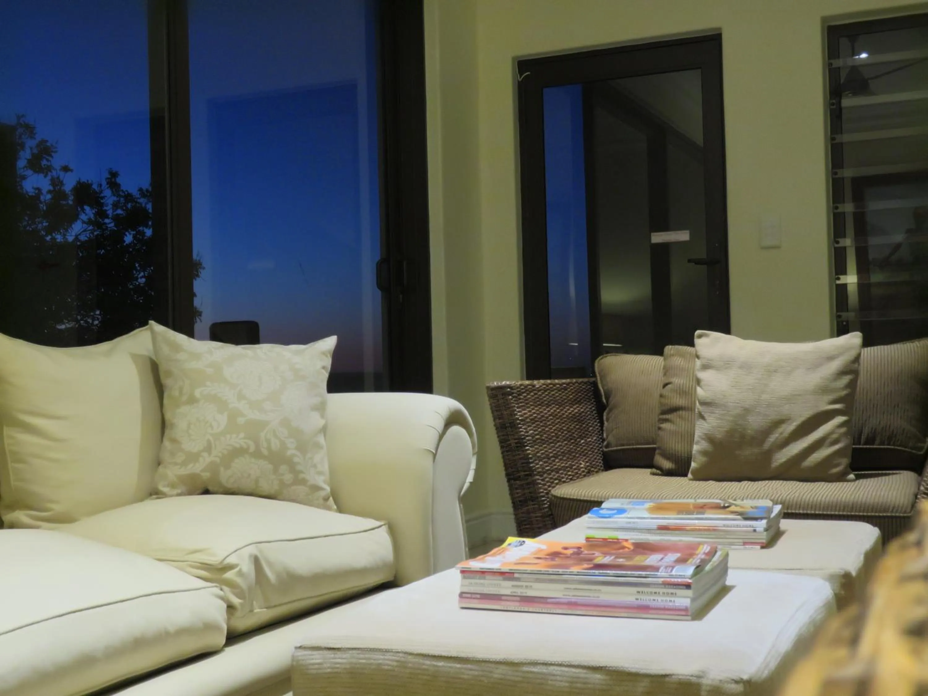 Living room in Blue Horizon Guest House