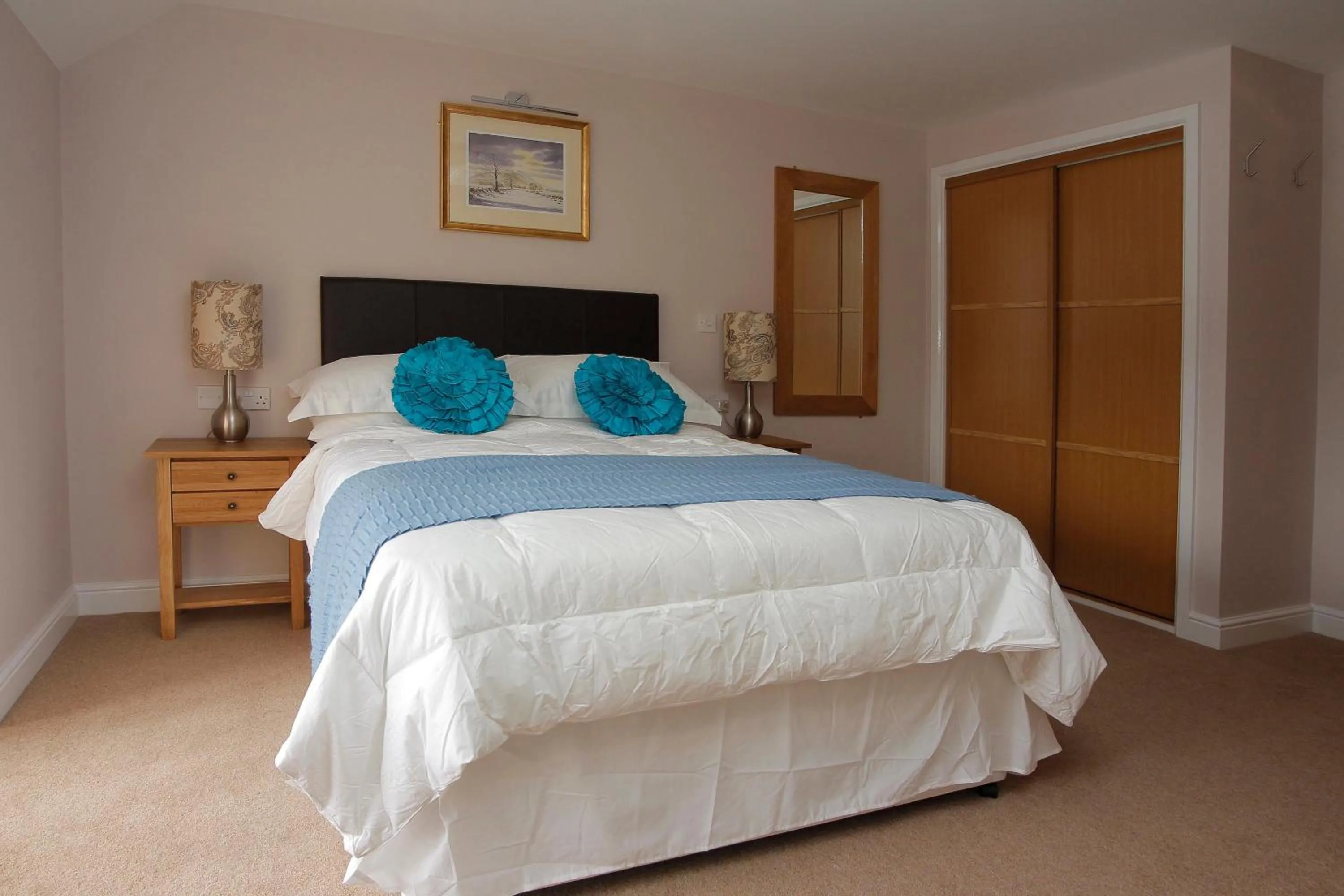 Bed in The Huntsman Inn of Little Wenlock