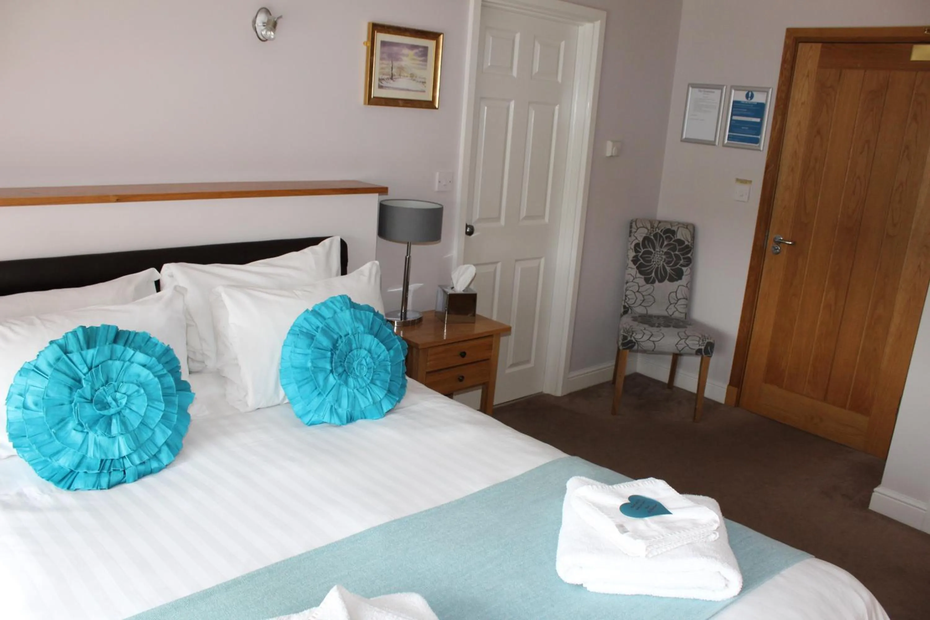 Bed in The Huntsman Inn of Little Wenlock