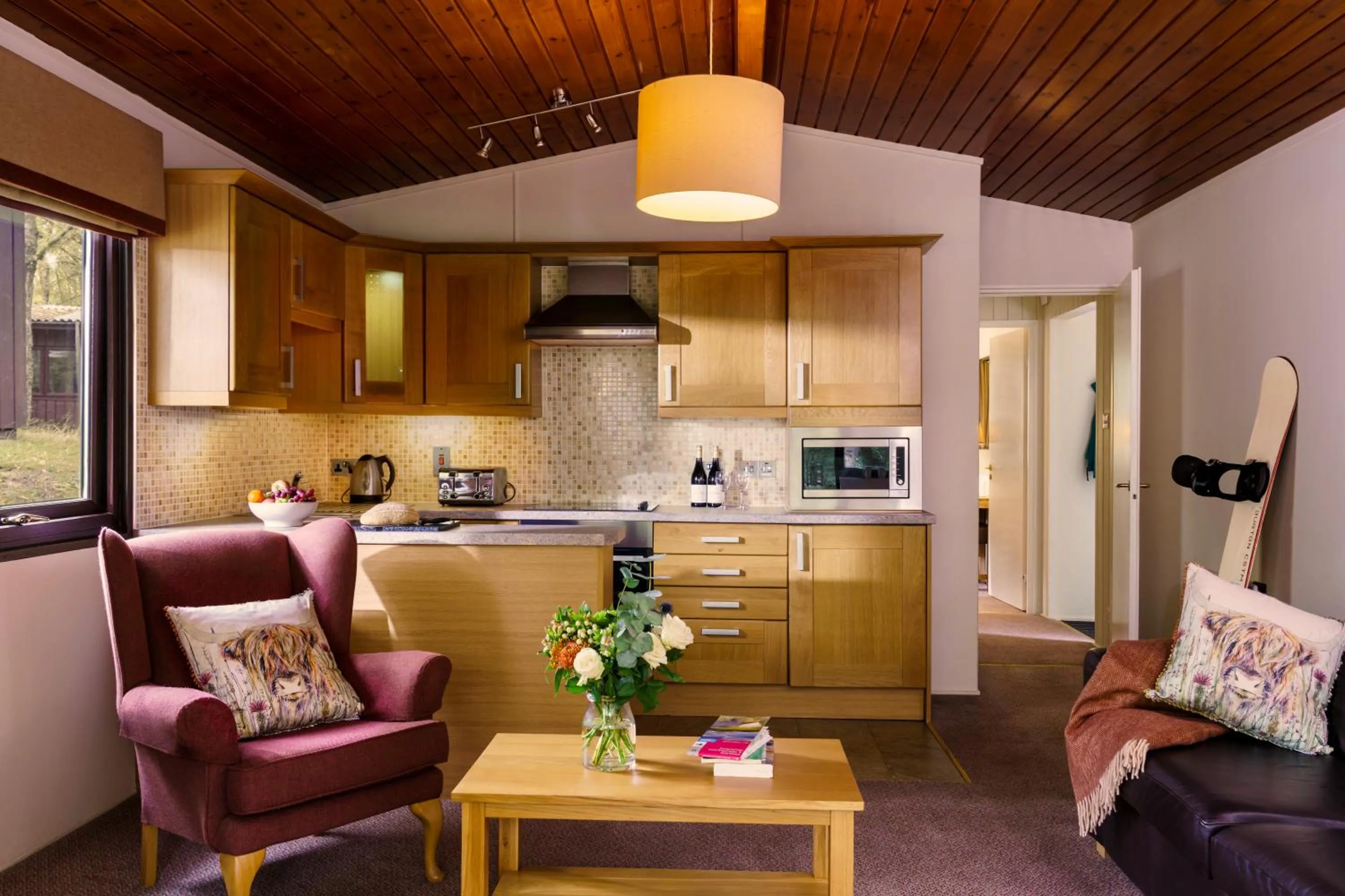 Kitchen or kitchenette in Macdonald Lochanhully Resort