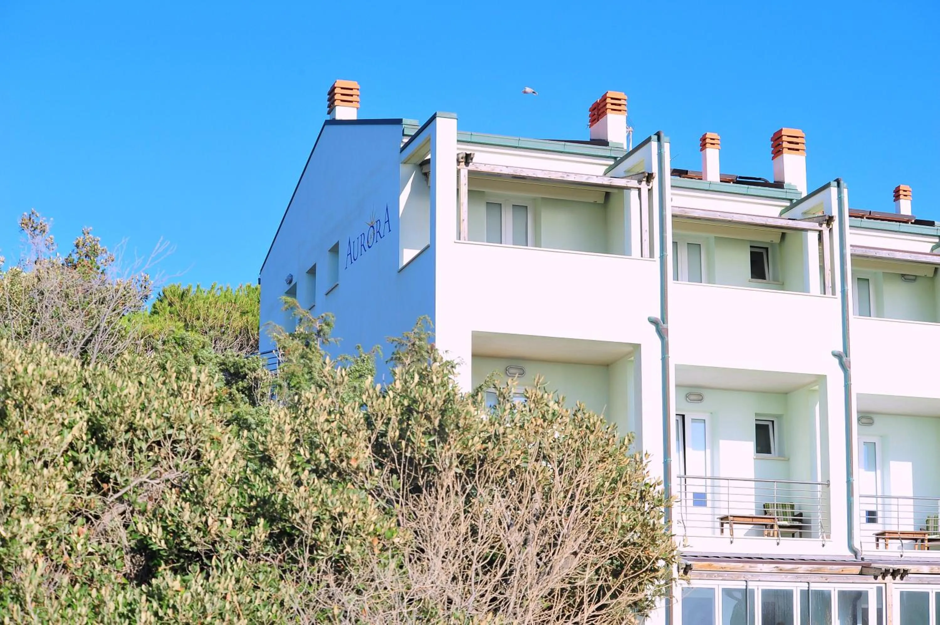 Facade/entrance in Hotel Aurora