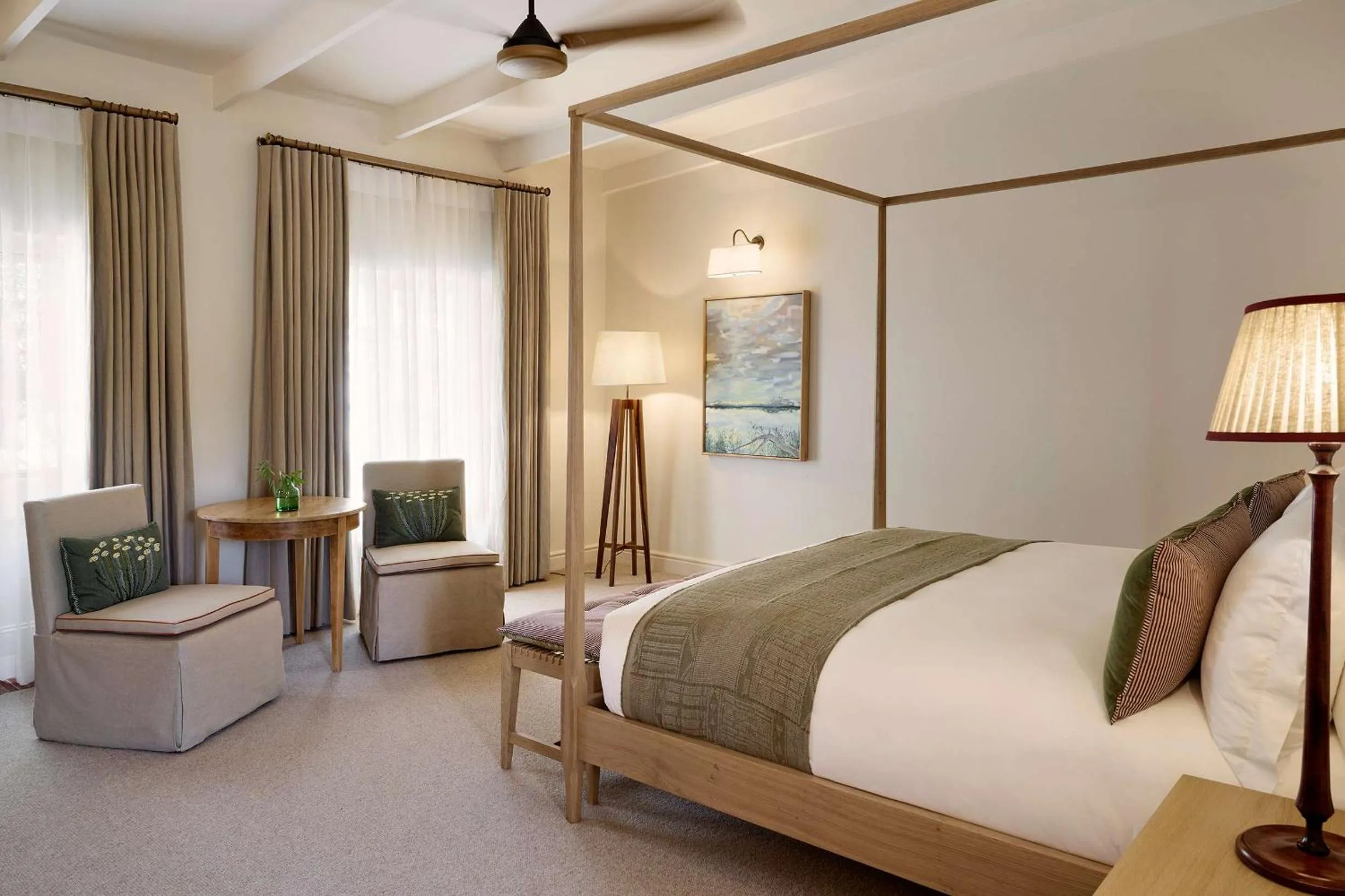 Bed in Spier Hotel and Wine Farm