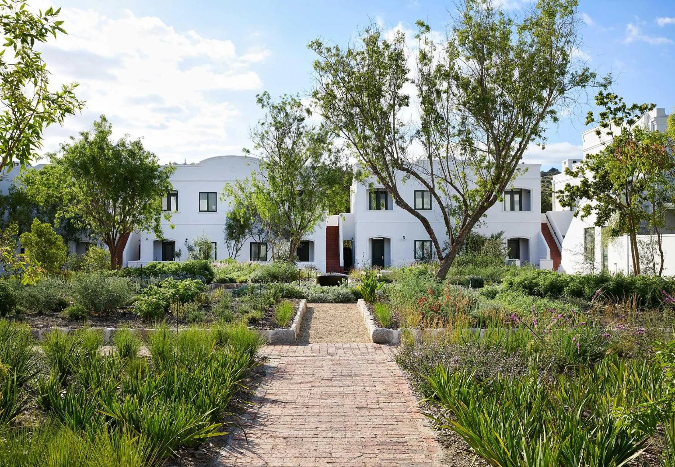 Garden in Spier Hotel and Wine Farm