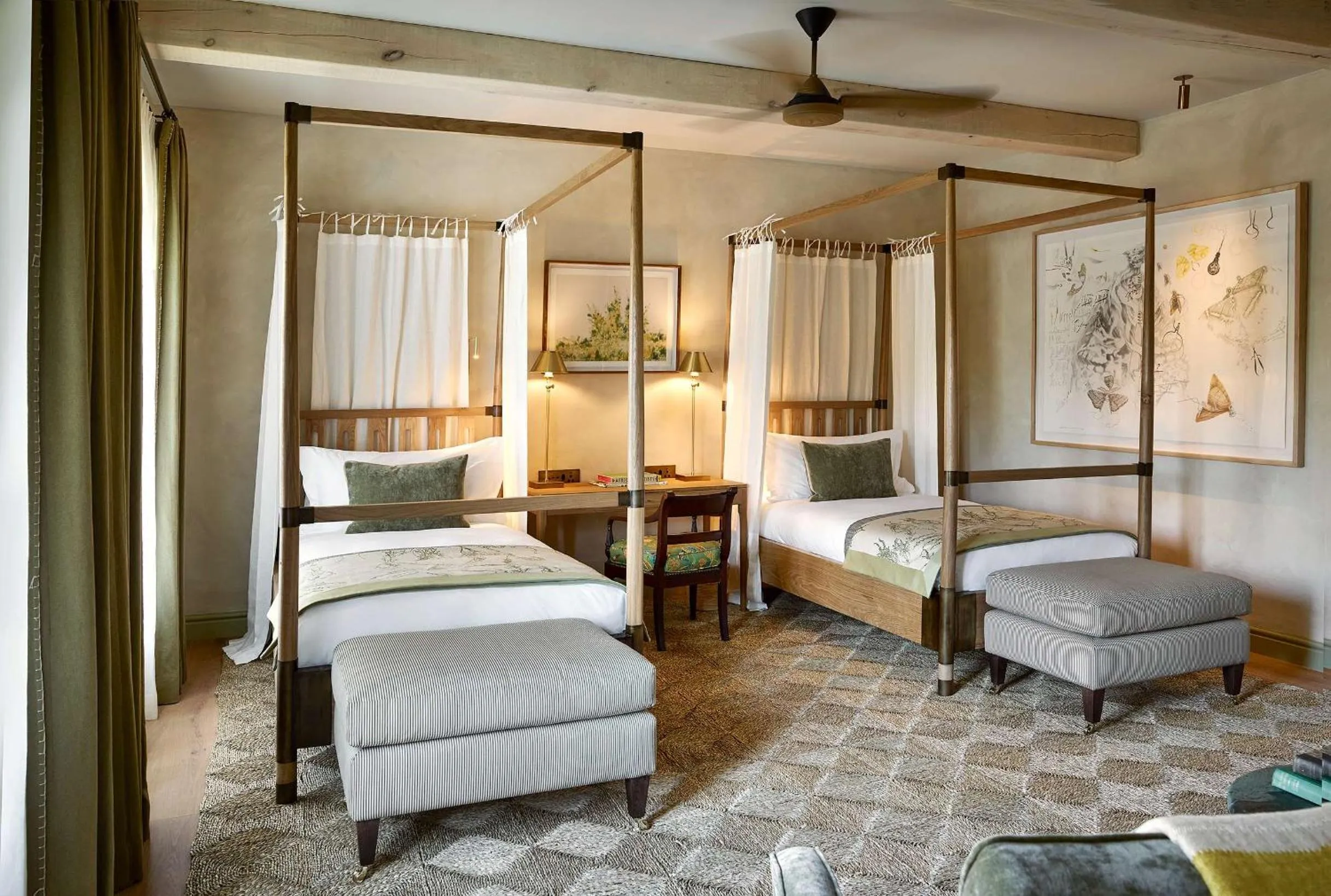 Bed in Spier Hotel and Wine Farm