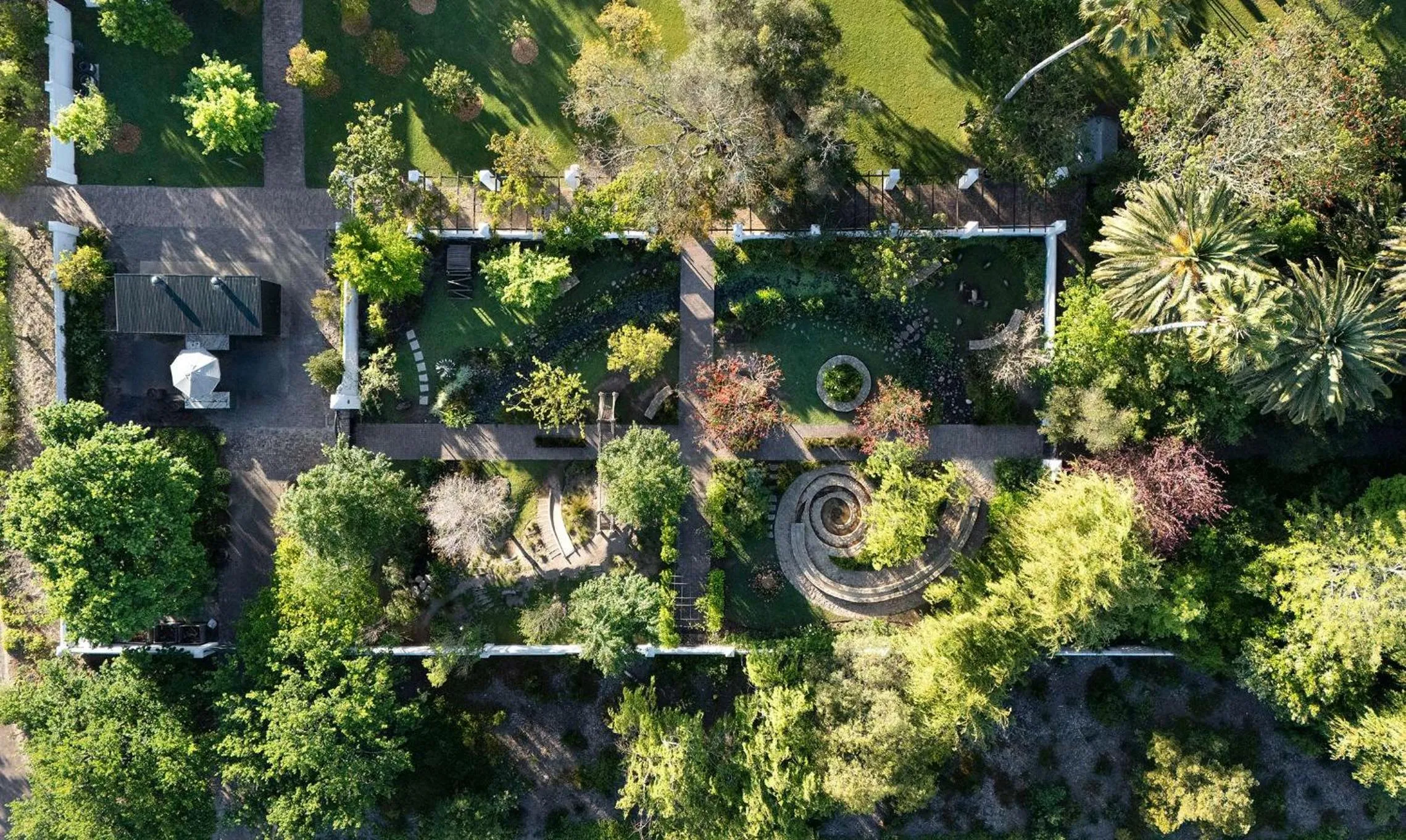 Bird's eye view in Spier Hotel and Wine Farm