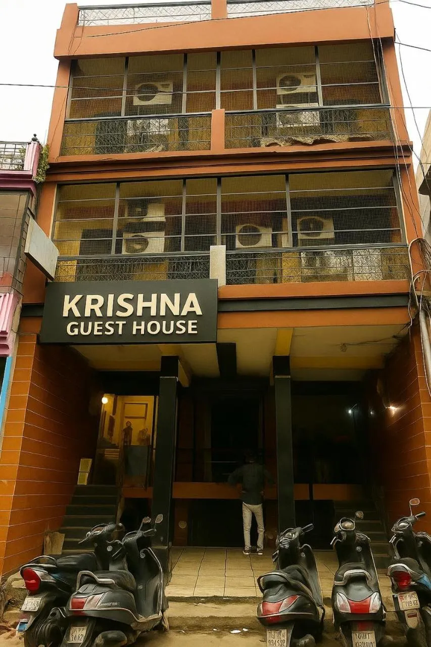 Facade/entrance in Hotel Krishna Gorakhpur