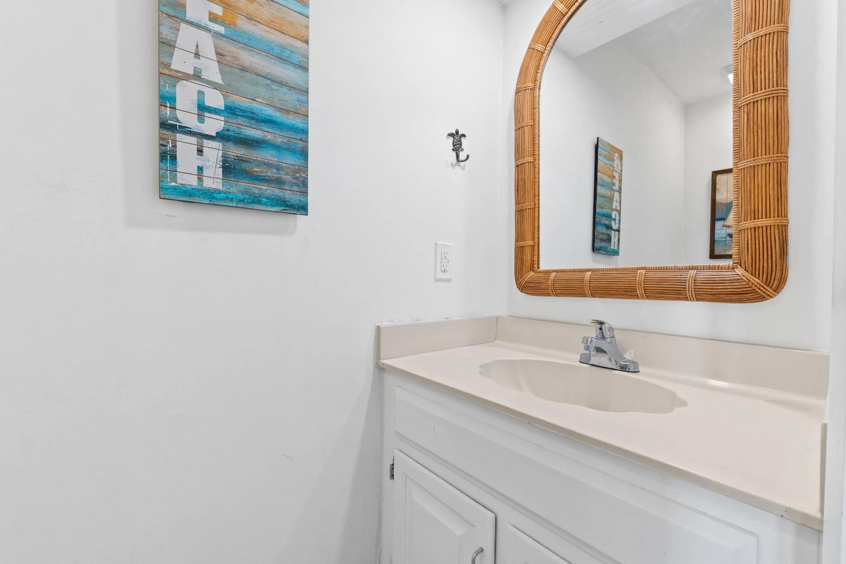 Bathroom in Premier Townhomes by Panhandle Getaways